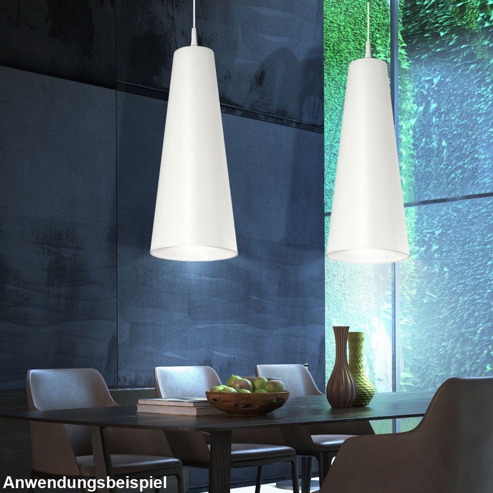 Light Textil Decken Zimmer Wohn Tisch Lampe inklusive, Pendel Hänge SPOT Pendelleuchte, Beleuchtung nicht Ess Leuchtmittel