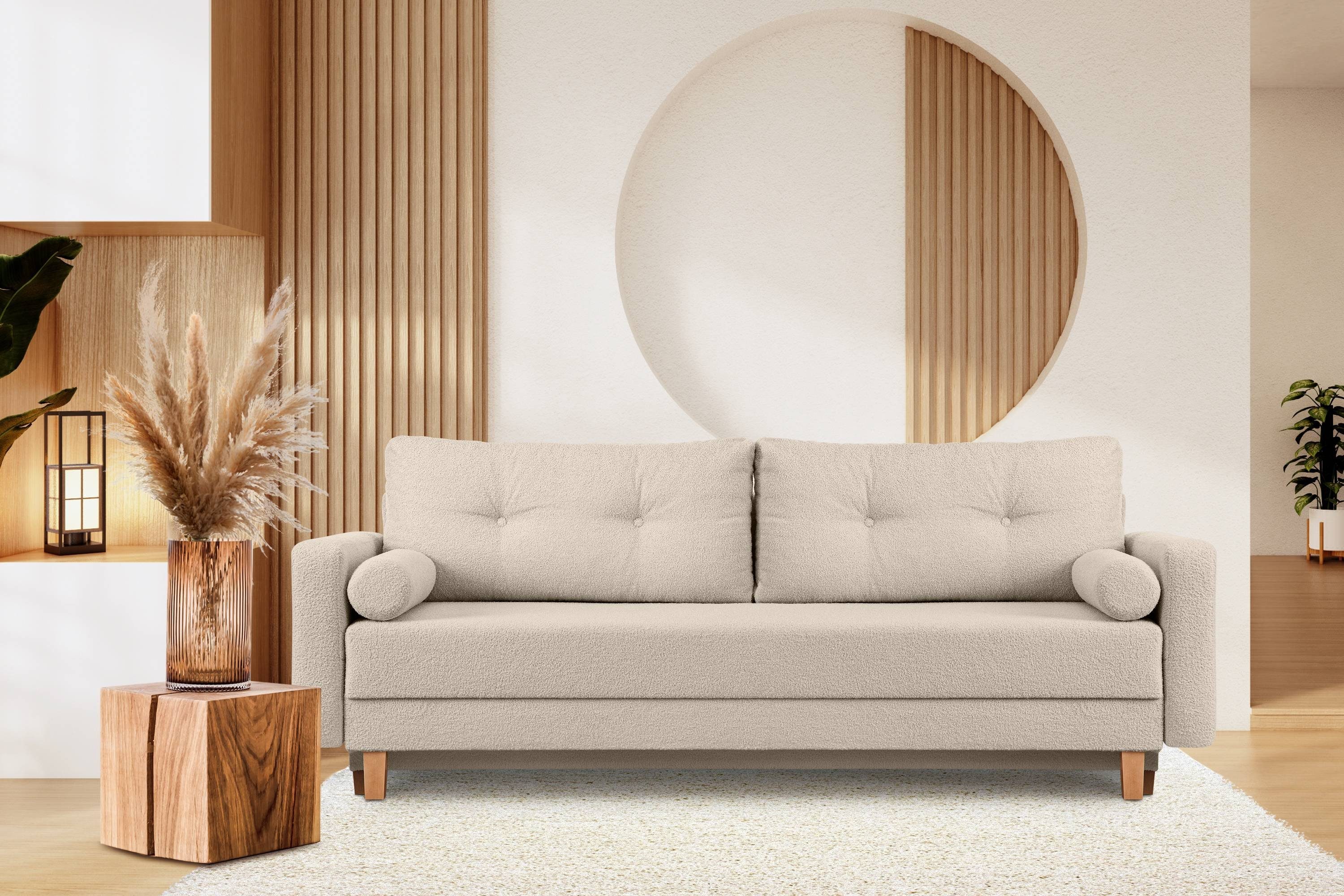 KONSIMO® Schlafsofa ERISO Sofa 3-Personen, ausziehbare günstig online kaufen