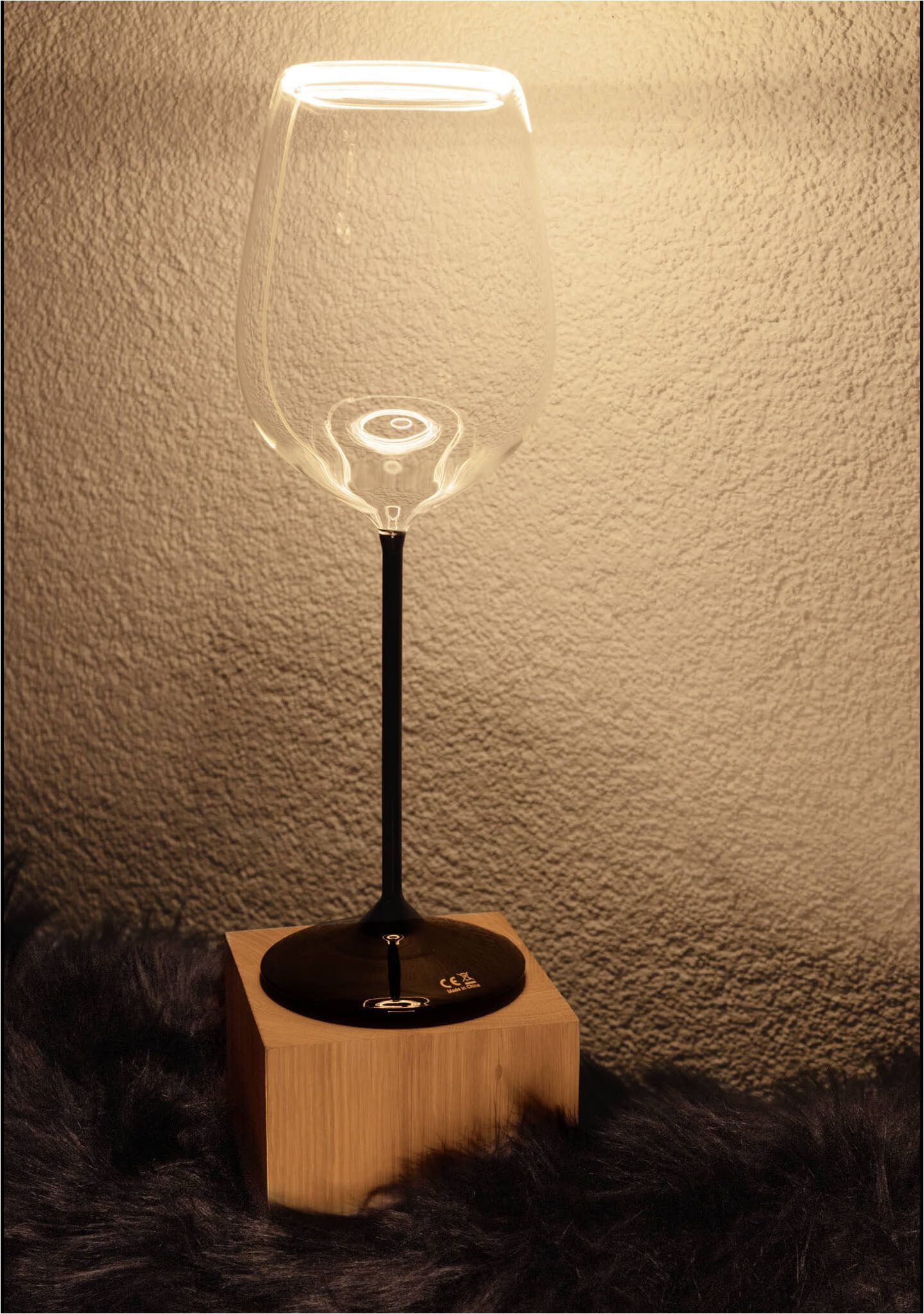 SEGULA Tischleuchte COZY Eiche geölt, Ein-/Ausschalter, ohne Leuchtmittel