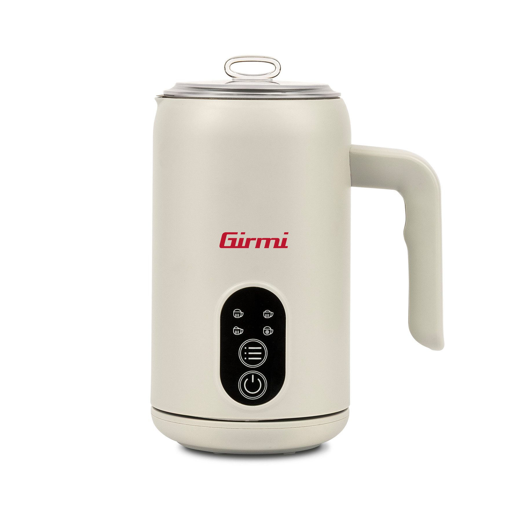 Girmi Milchaufschäumer ML53 ML5301, 500 W, Heiß- und Kaltschaum, 4 Funktionen, 300 ml Kapazität, Touch-Steuerung