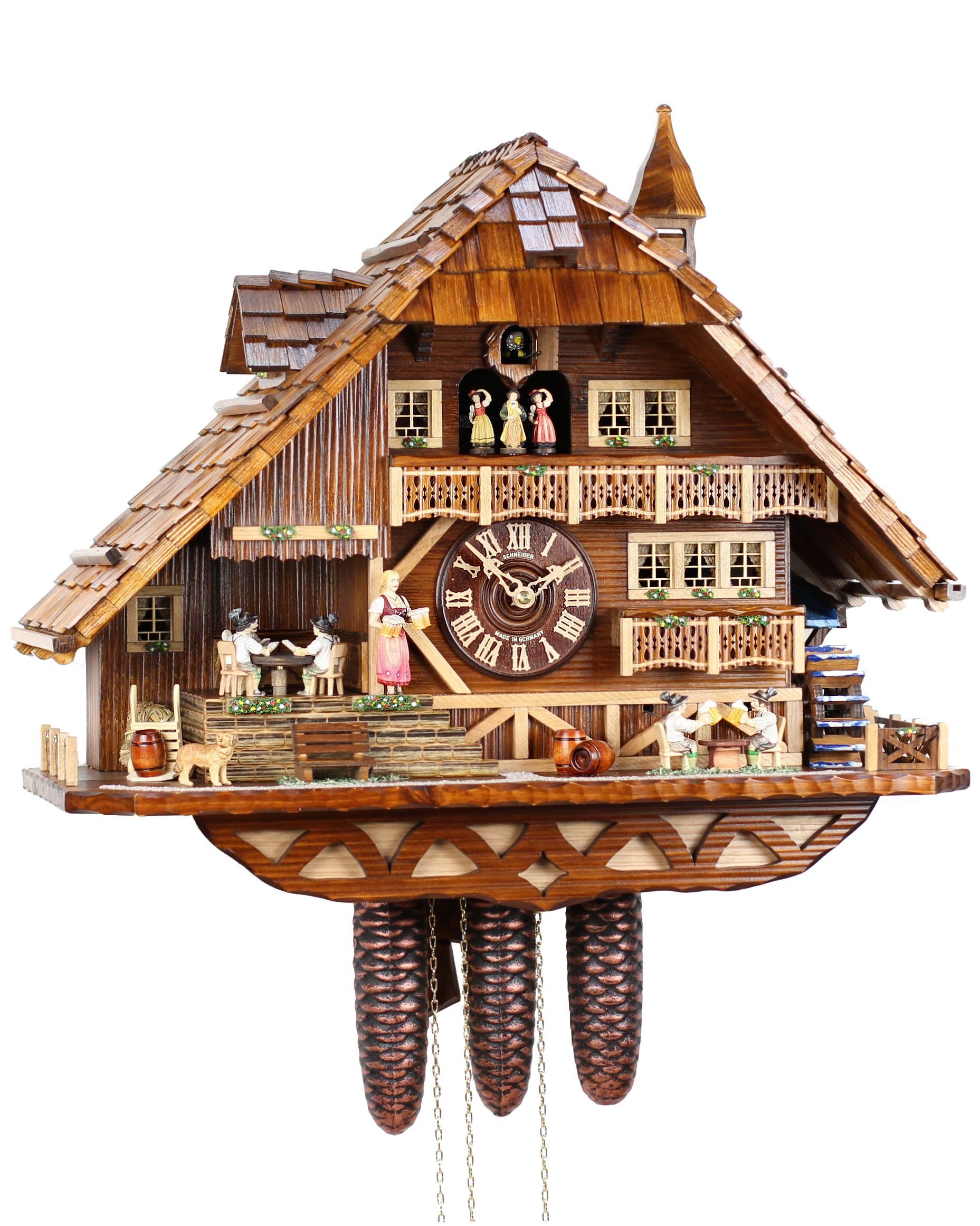 Anton Schneider Wanduhr