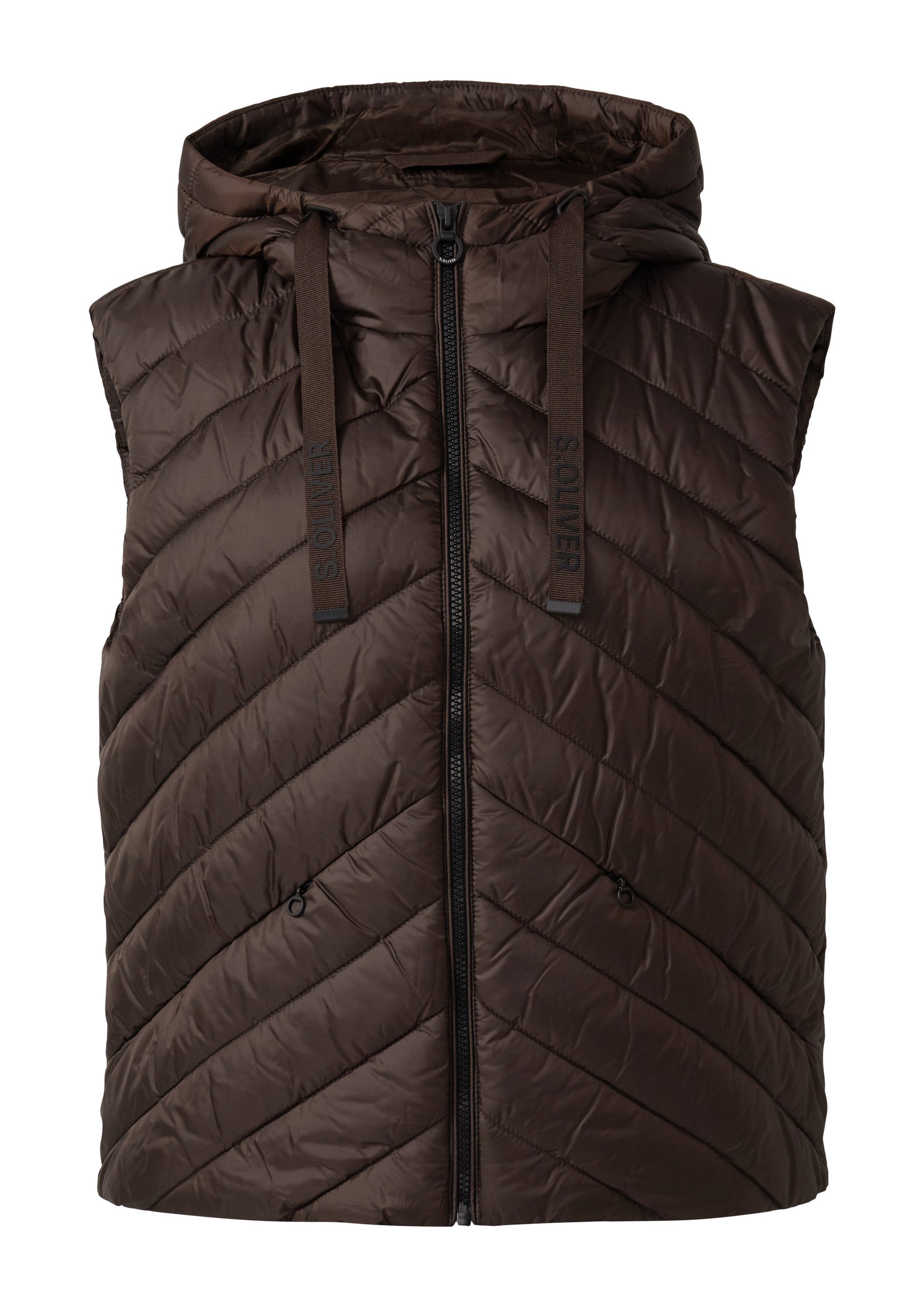 s.Oliver Outdoorjacke Outdoor-Weste Wattierte Steppweste im günstig online kaufen