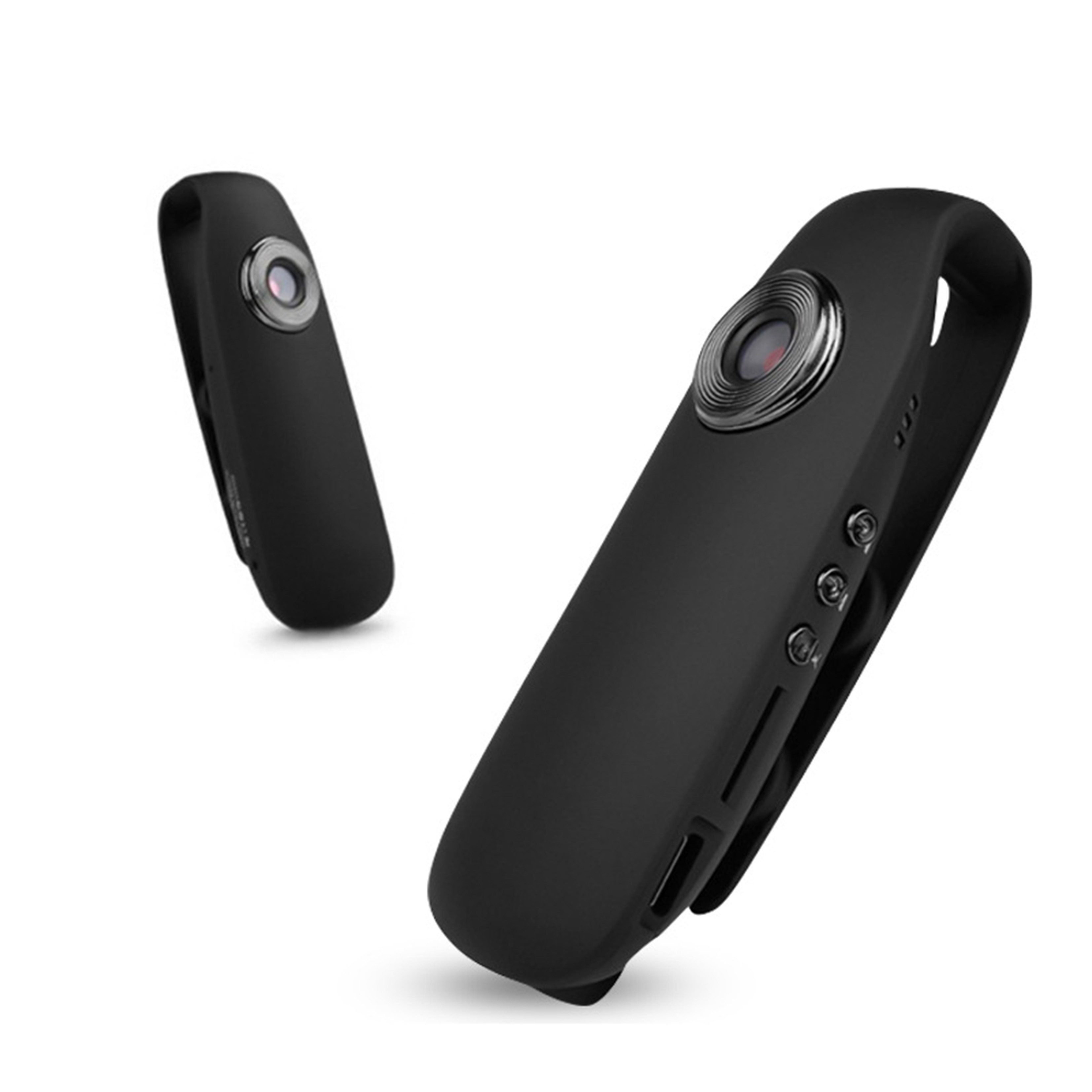 KINSI 32GB Mini Action Kamera 1080P HD Bodycam mit Nachtsicht Kompaktkamera (2 MP, Loop-Aufnahme,für Sport, Meetings & Überwachung)