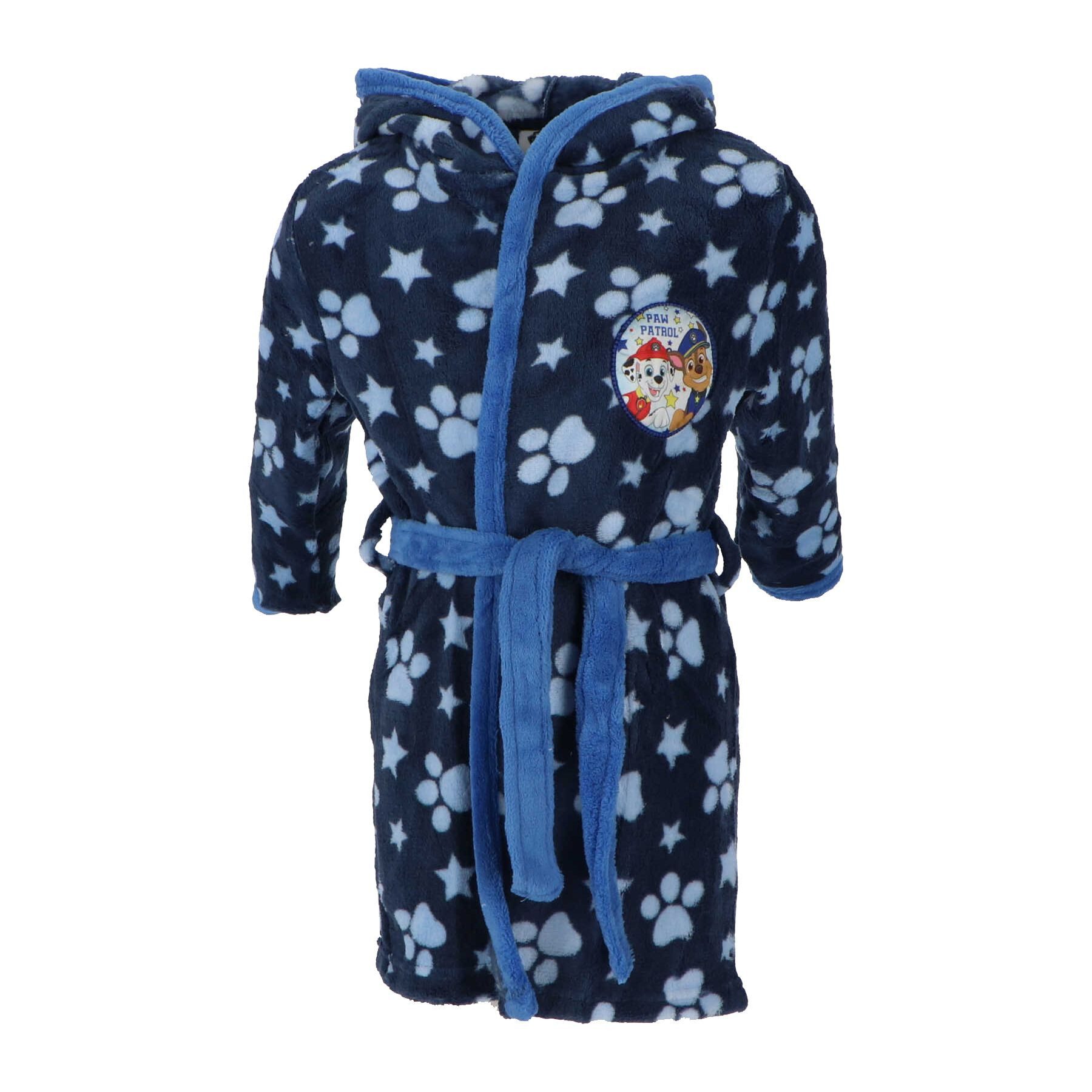 PAW PATROL Babybademantel Blauer Bademantel für Kinder Komfortabel
