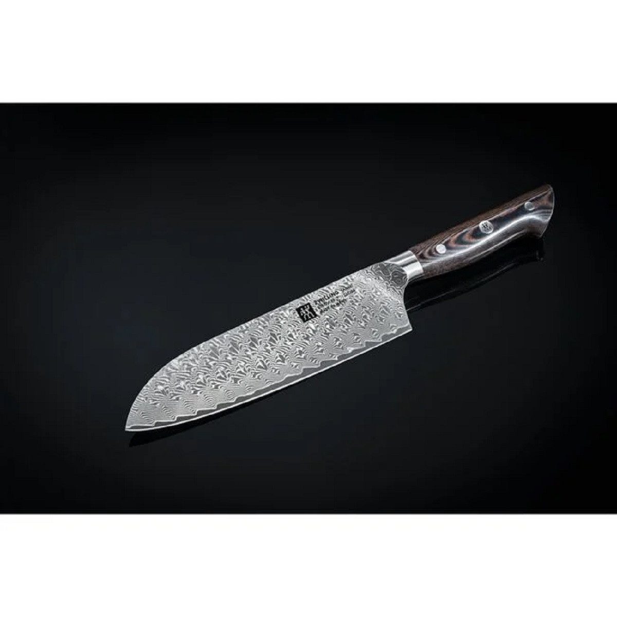 Zwilling Santokumesser ZWILLING Tanrei Messer Santokumesser, 18 cm 101 Lagen Premium-Stahl