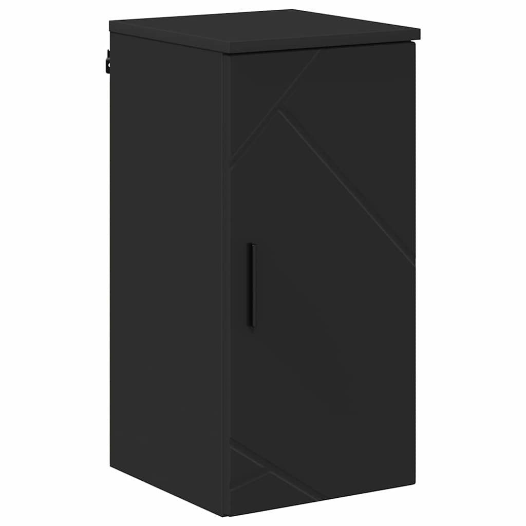 vidaXL Badezimmerspiegelschrank Badezimmer Schrank Schwarz 30 günstig online kaufen