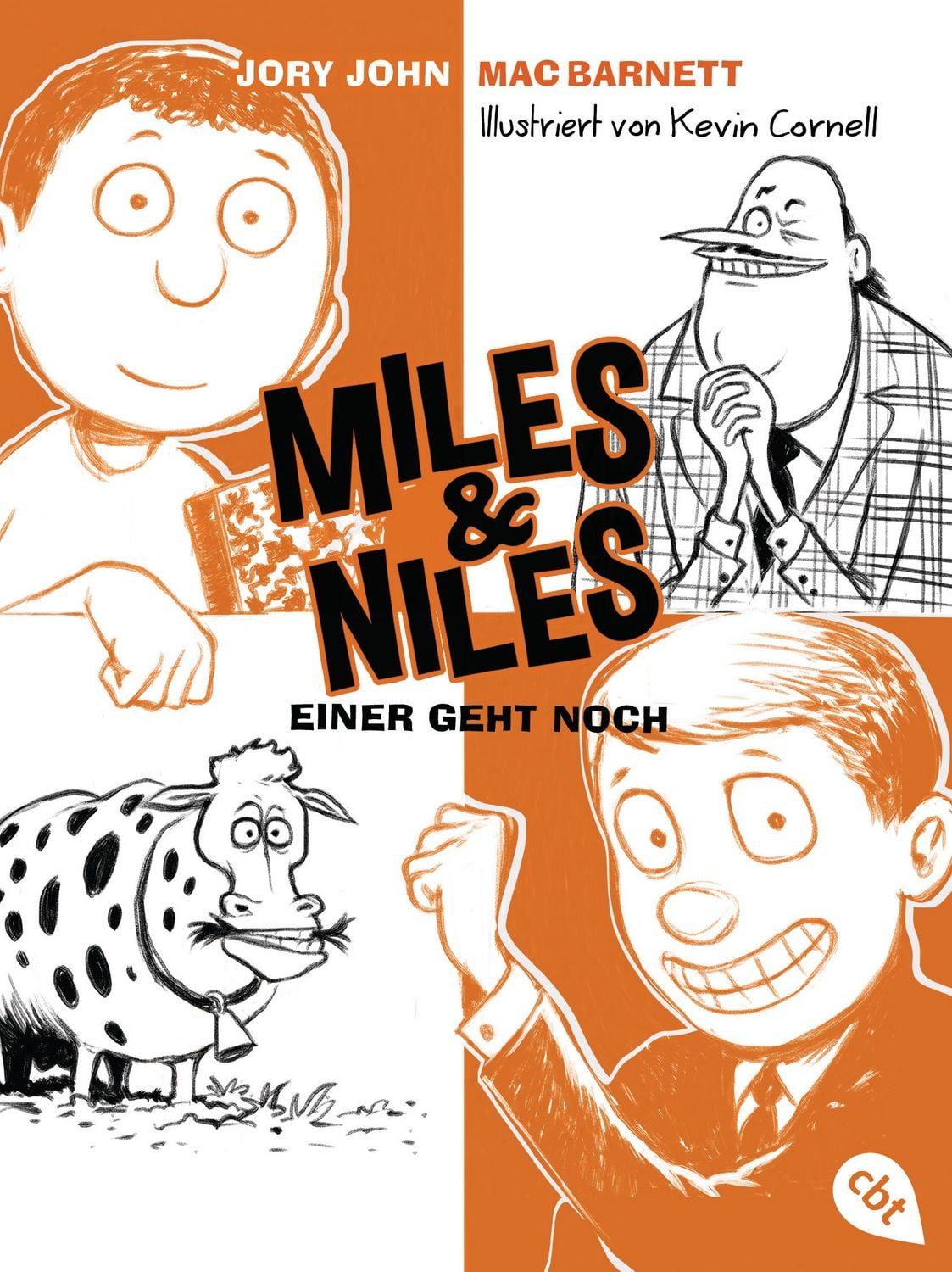 Kinderbuch Miles & Niles - Einer geht noch Der Dein-Spiegel-Bestseller erstmals i Jory John, Mac Barnett