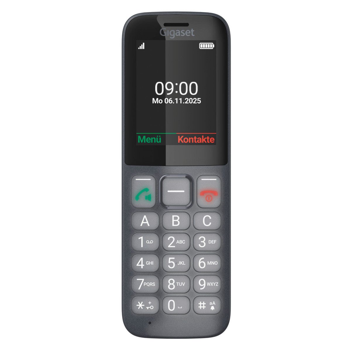 Gigaset Comfort 600 SIM Schnurloses Mobilteil (Mobilteile: 1, Bluetooth, Hörgerätekompatibel (M4/T4)