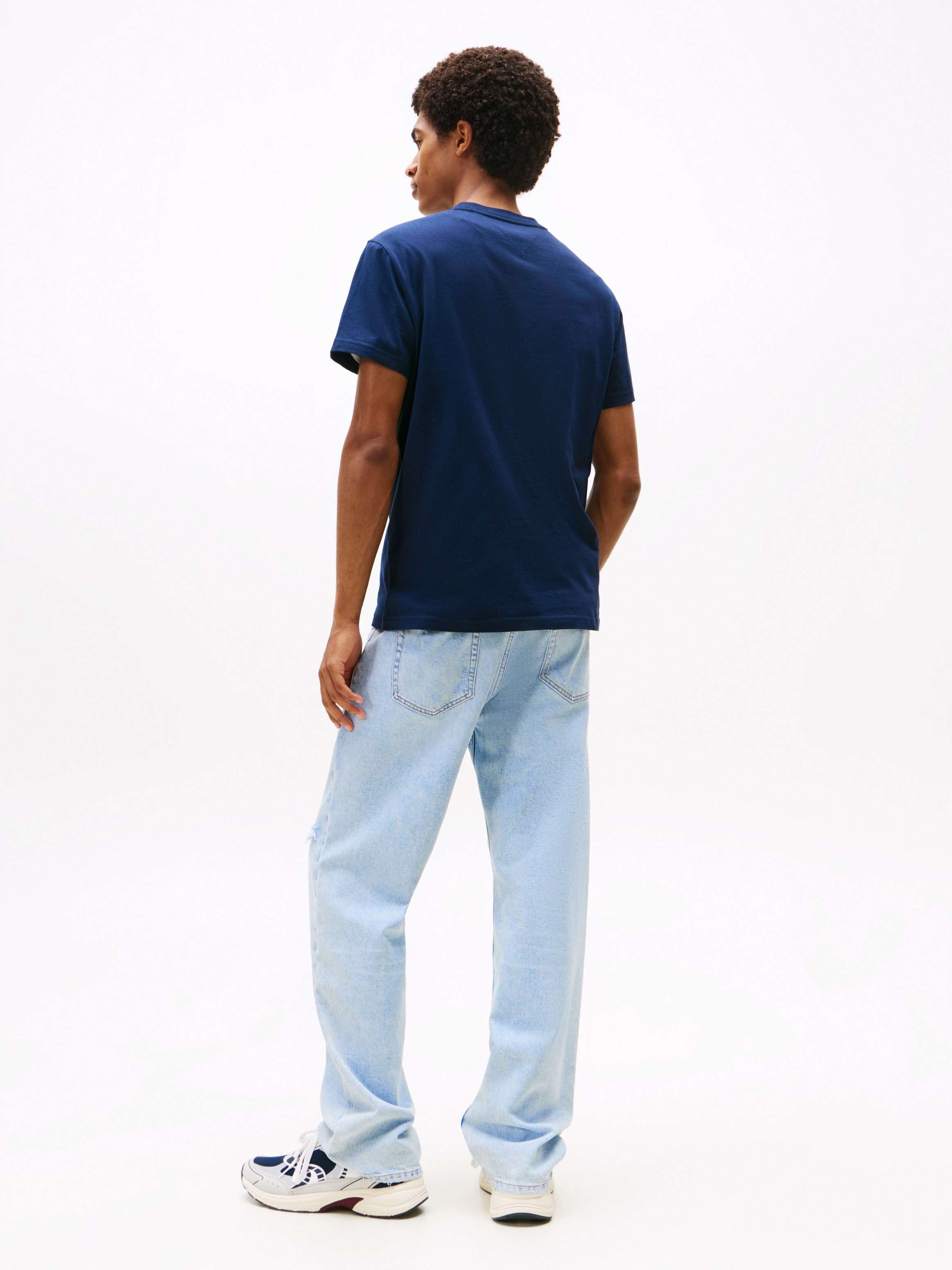 Tommy Jeans T-Shirt FONT PLAY TEE Slim fit mit Rundhalsausschnitt – Bild 5 von 5