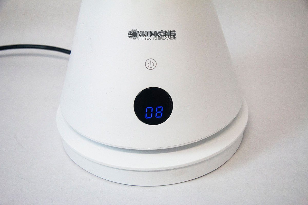 Sonnenkönig Turmventilator Noblade Heat, 2580 m3/h, Touch-Funktion, LED Anzeige, Heiz-Funktion, 9 Ventilationsstufen, 2 Heizstufen, Fernbedienung, Schlafmodus
