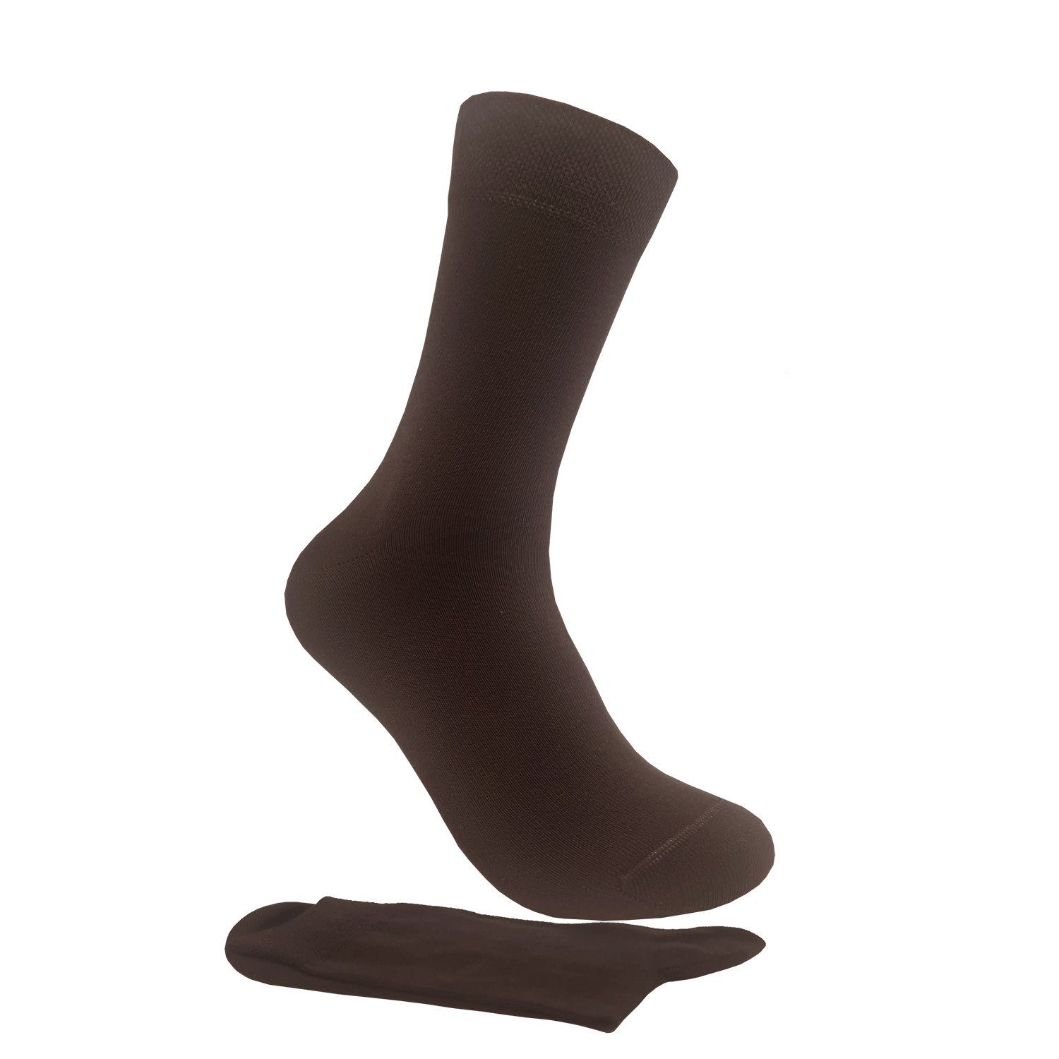 Max Lindner Businesssocken Businesssocken 5 Paar – Baumwolle & Komfortbund (unifarbend und gemustert, 5-Paar) atmungsaktiv und hautfreundlich – Bild 3 von 3