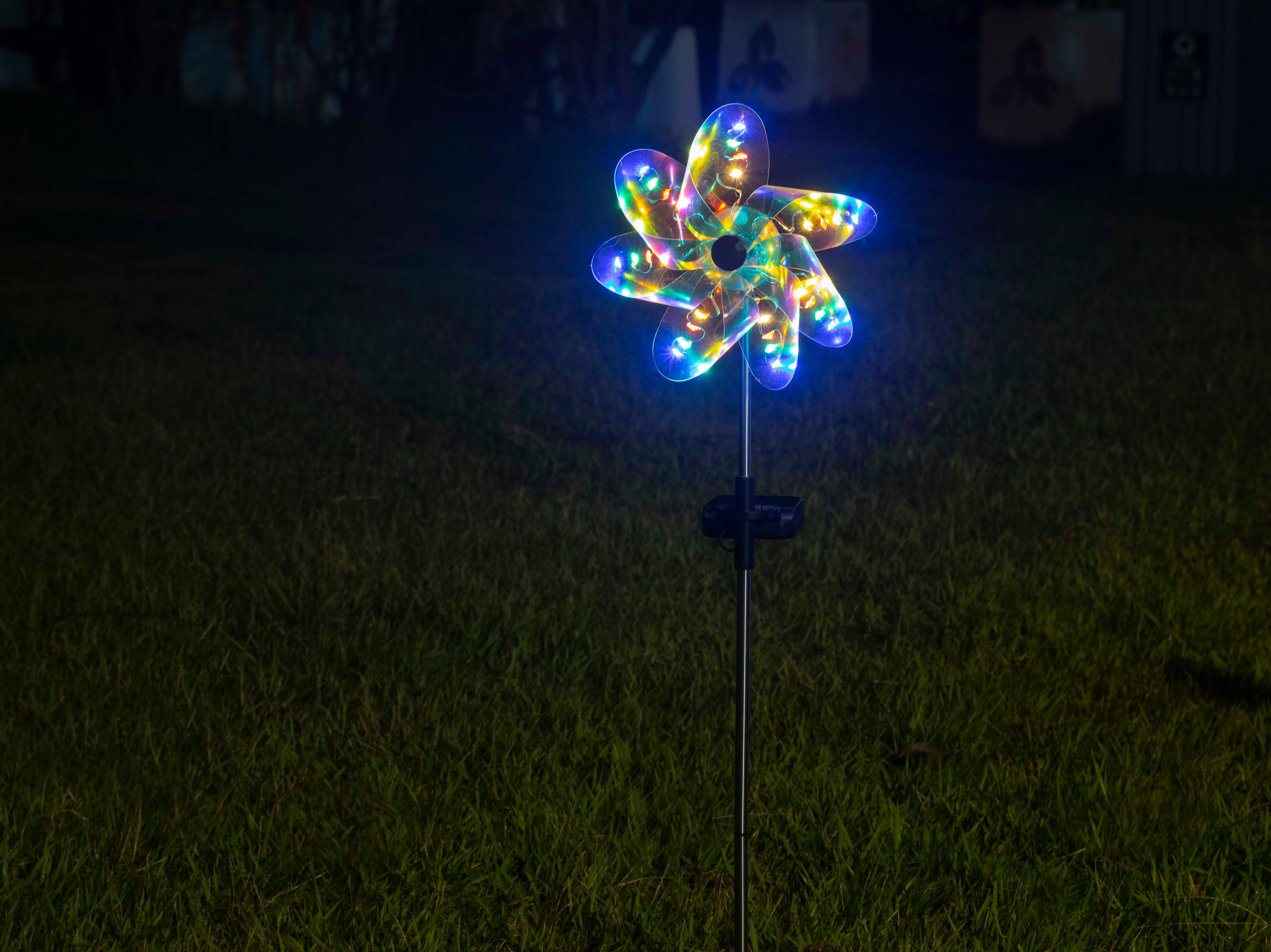 Northpoint Gartenstecker LED Solar Gartenstäbe Außenbereich wetterbeständig