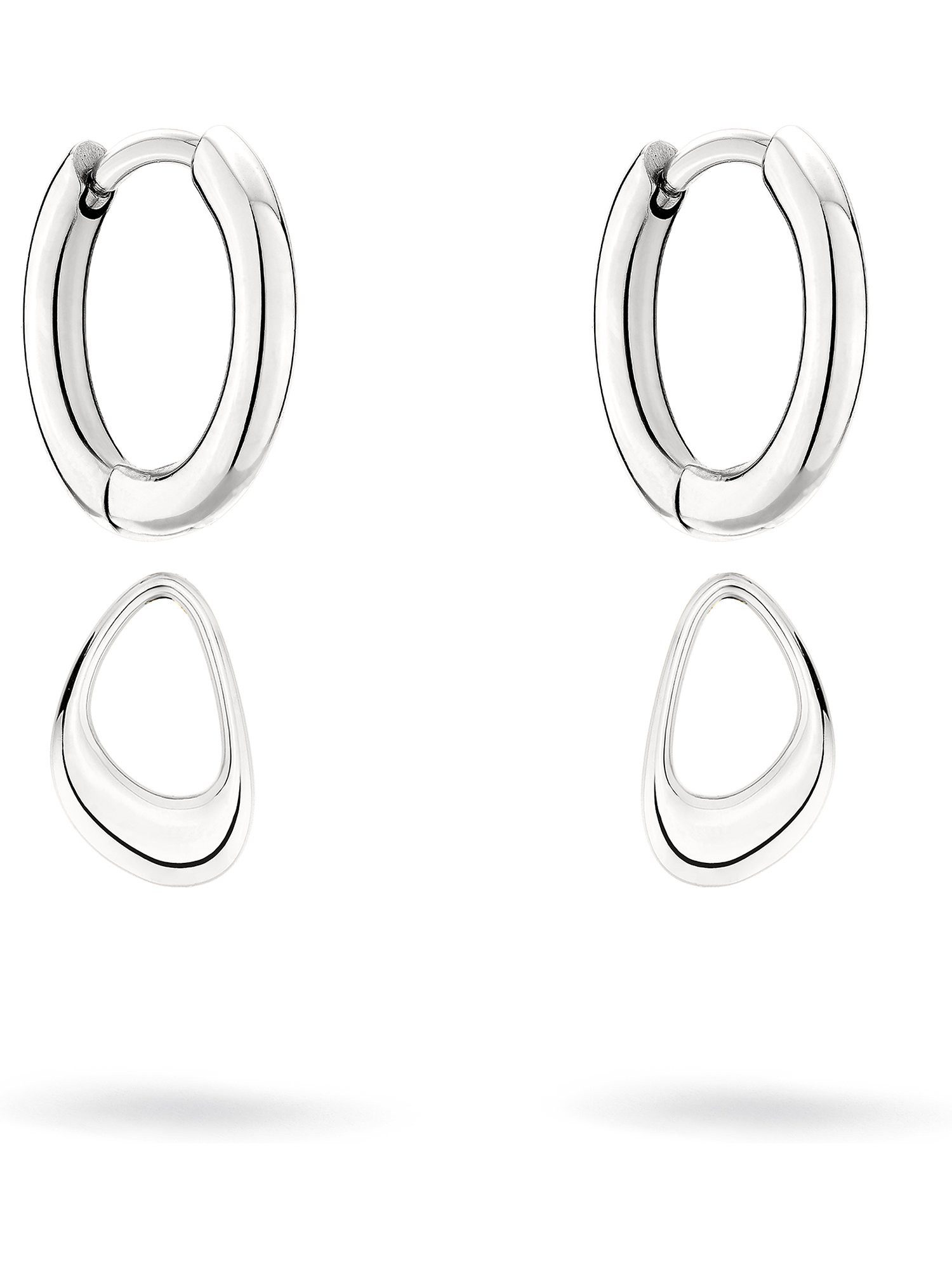 Liebeskind Berlin Paar Creolen Liebeskind Damen-Creolen Edelstahl (Paar) günstig online kaufen