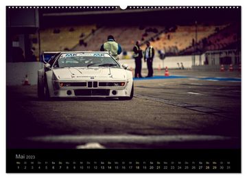 CALVENDO Wandkalender Classic BMW Racing (Premium, hochwertiger DIN A2 Wandkalender 2023, Kunstdruck in Hochglanz)
