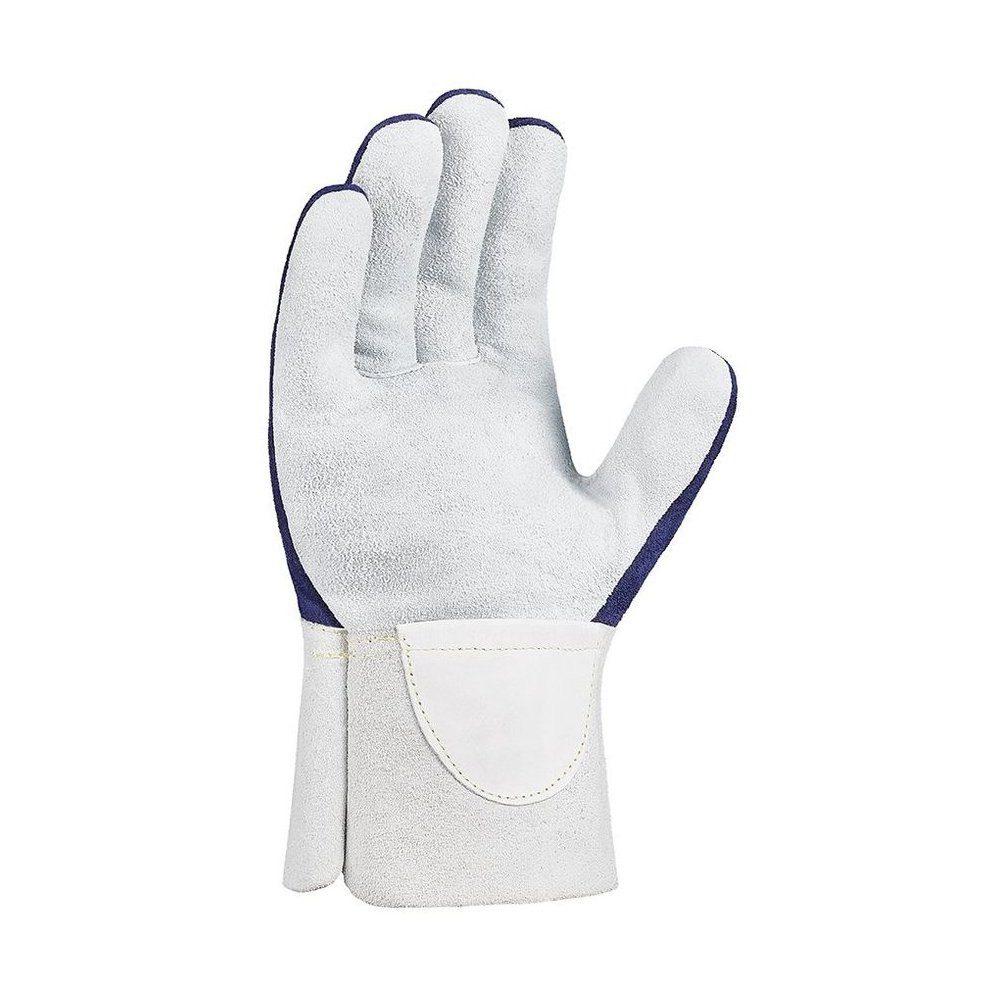 teXXor Arbeitshandschuh-Set Spaltleder Aramid Handschuhe Cut F