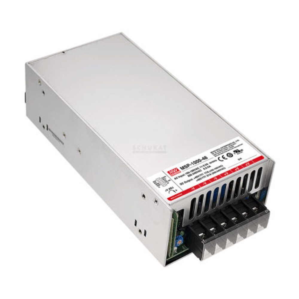 "MSP-1000-15" 15V, 960W, Niedervolt, L218xH63,5xB100cm LED Trafo