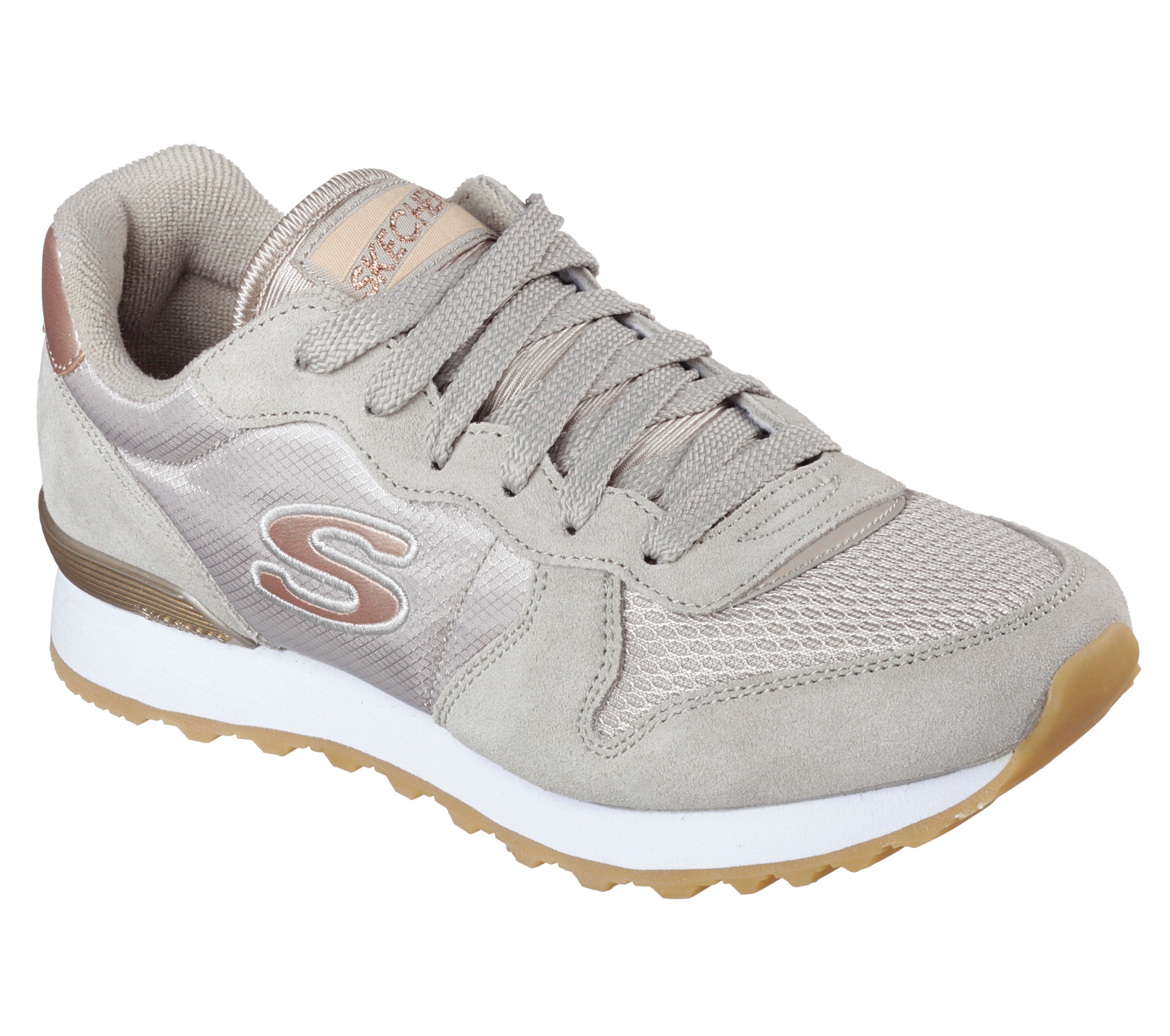 Skechers OG 85 - GOLDN GURL Sneaker Schnürschuh, Original-Retro-Jogginschuh günstig online kaufen