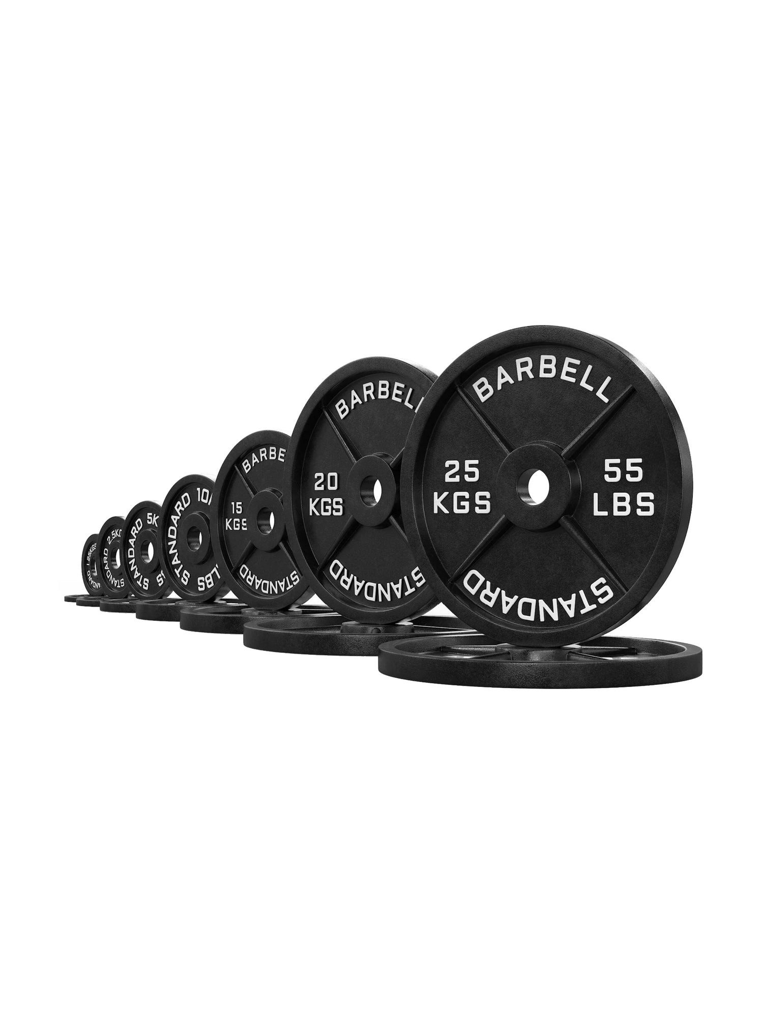 Hantelscheiben Iron Plates Set, 157,5 kg ∣ Gusseisen ∣ 50 mm
