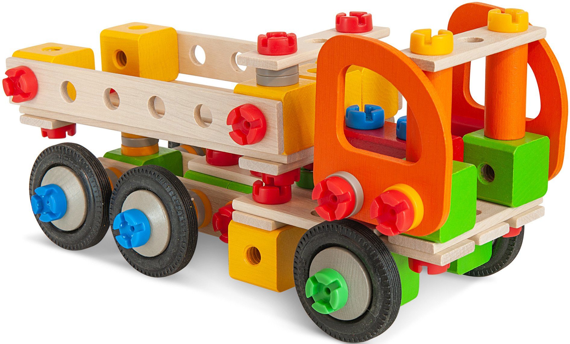 Eichhorn Constructor Kranwagen Konstruktionsspielsteine, (170 St), Made in Germany; FSC® - schützt Wald