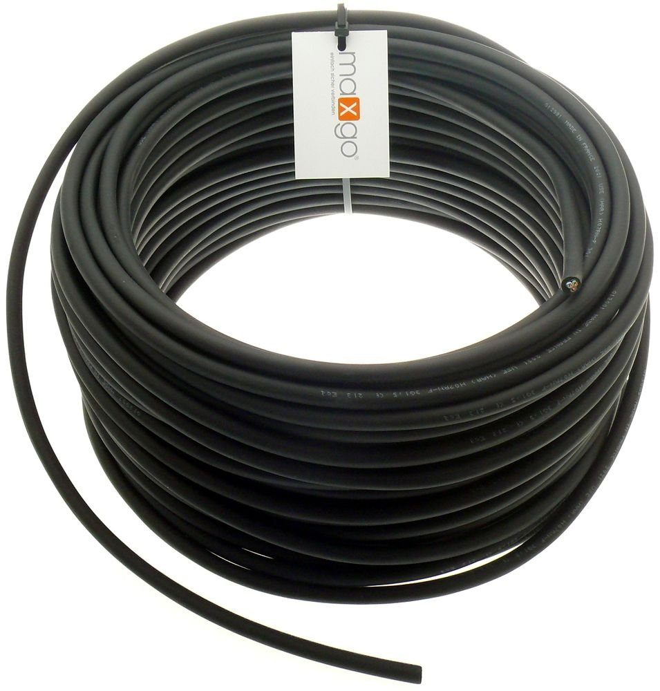 nexans H07RN-F 3G1,5 (3x1,5 mm) Gummischlauchleitung 5m Elektro-Kabel, (500 cm)
