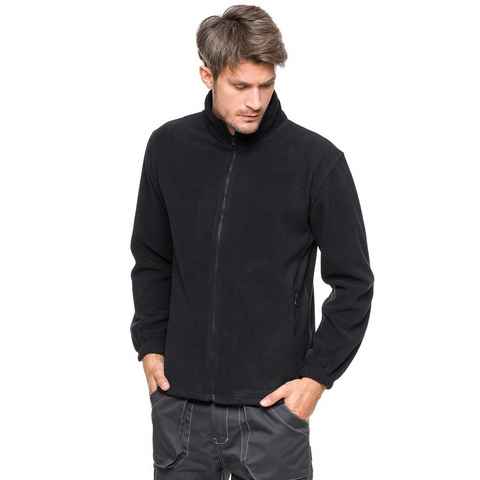 Avacore Fleecejacke Vikko Seitentaschen, 100% Polyester, Grammatur: 280 g / m²