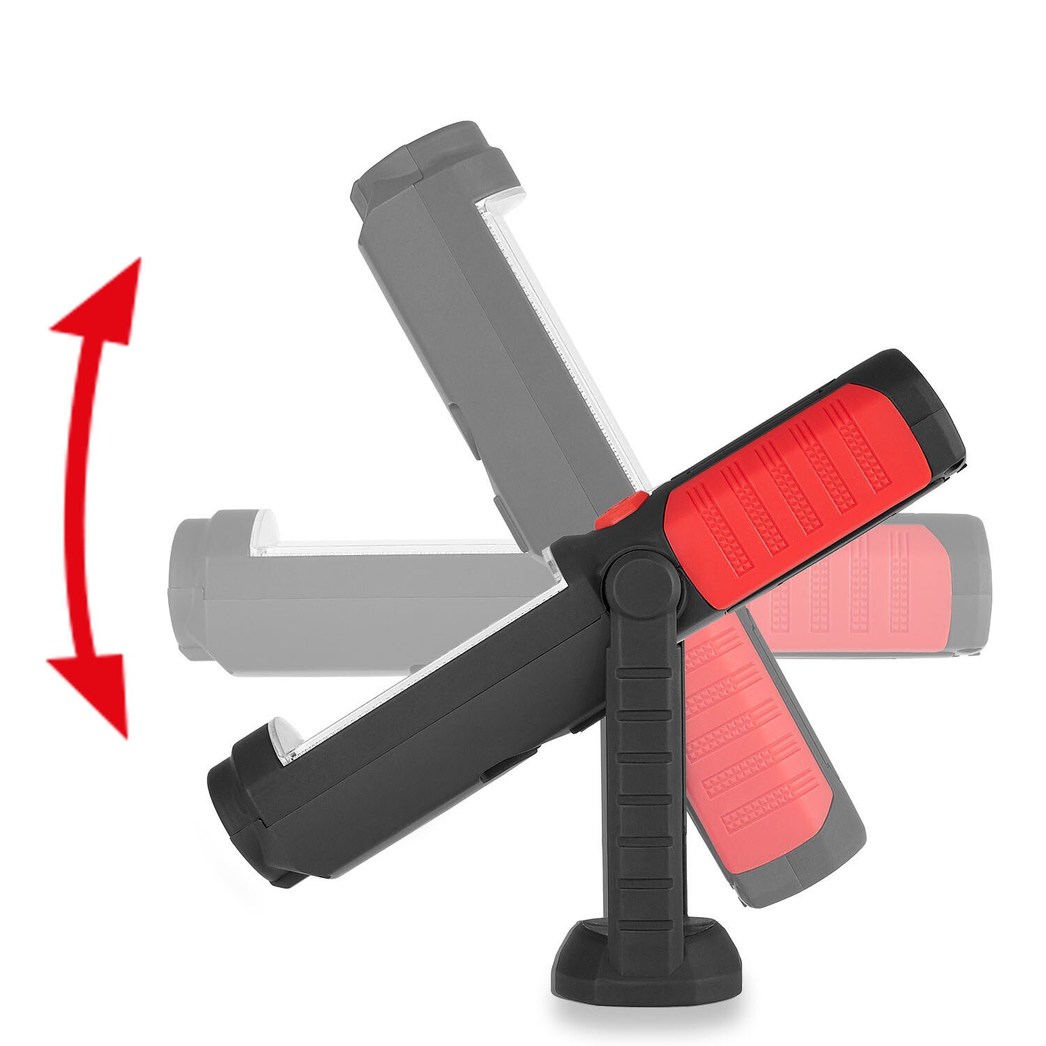 HEYNER LED Arbeitsleuchte Werkstattlampe Akku LED-Arbeitsleuchte wiederaufladbar