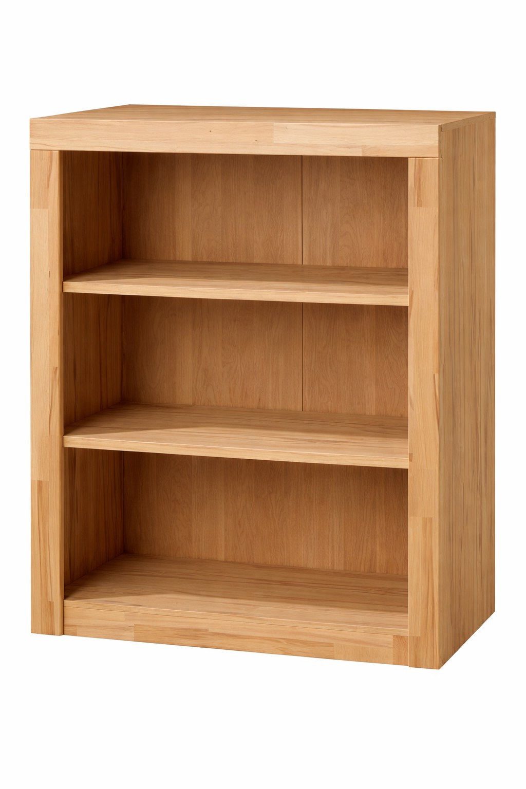 bv-vertrieb Standregal Standregal 90/42/112 Büroregal Kernbuche teilmassiv Bücherregal #1416