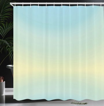 Abakuhaus Duschvorhang Moderner Digitaldruck mit 12 Haken auf Stoff Wasser Resistent Breite 175 cm, Höhe 180 cm, Baby blau Abstrakte moderne Ombre