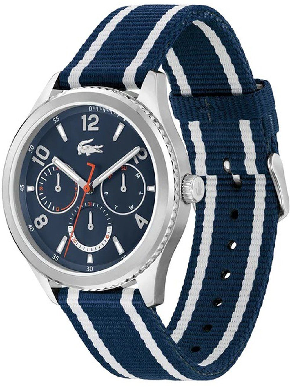 Lacoste Quarzuhr Lacoste 2011290 Deuce Herrenuhr 44mm 5ATM Lacoste 2011290 Deuce Herrenuhr 44mm 5ATM