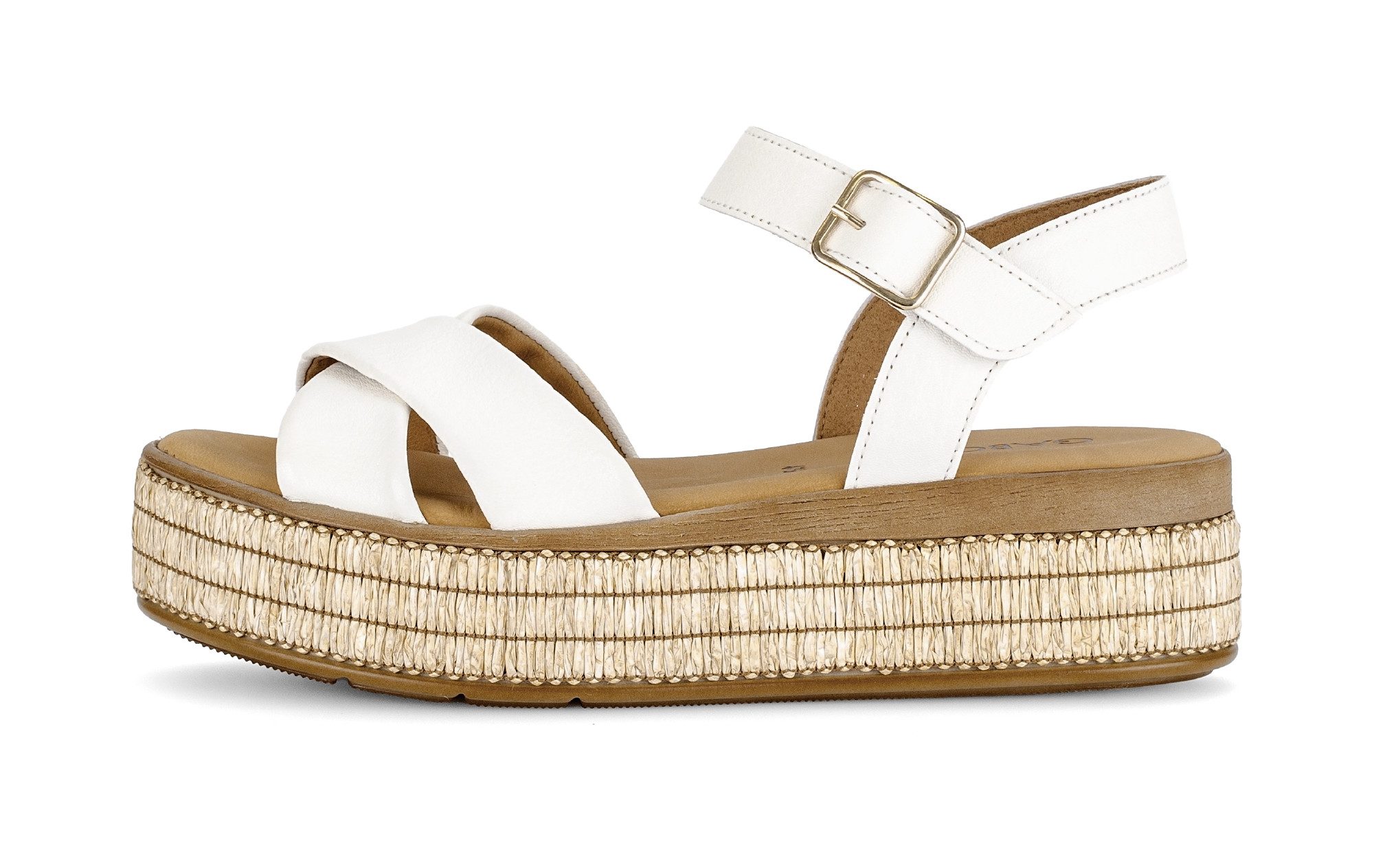 Gabor Sandalette, Plateau, Sommerschuh, mit hochem Tragekomfort