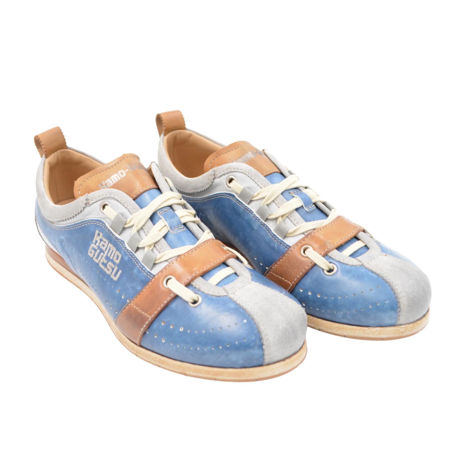 Kamo-Gutsu Kamo-Gutsu Ash + Royal Herren Sneaker Sneaker Wechselfussbett