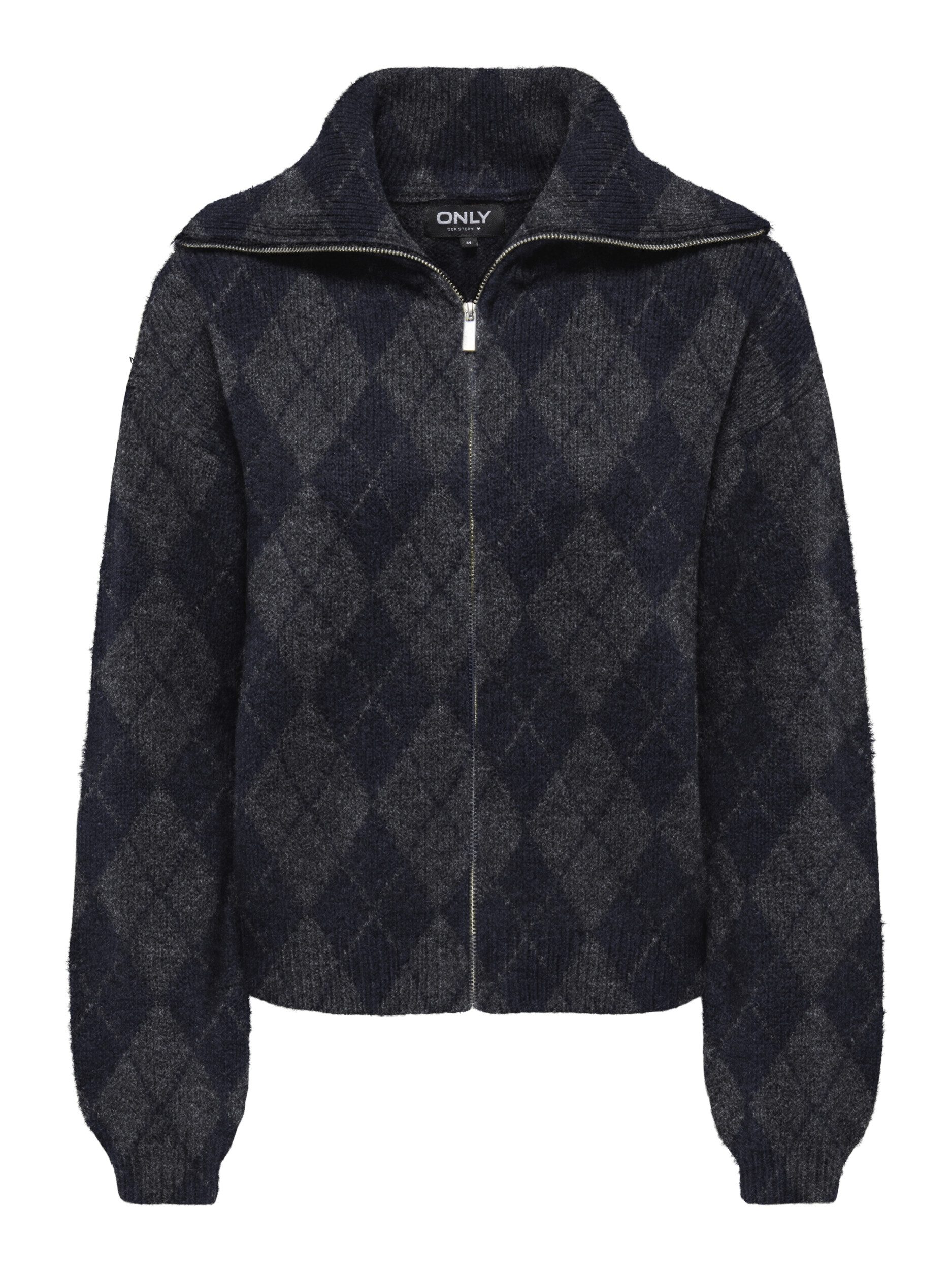 ONLY & SONS Strickjacke ONLMAROON LS ZIP COLLAR CARDIGAN KN 194962008 Night Sky/