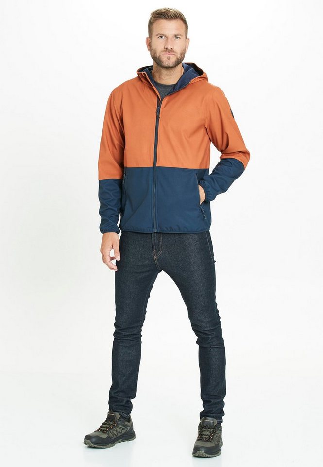 WHISTLER Softshelljacke Palmer mit 8000 mm Wassersäule, Praktische  Softshelljacke von WHISTLER für Herren