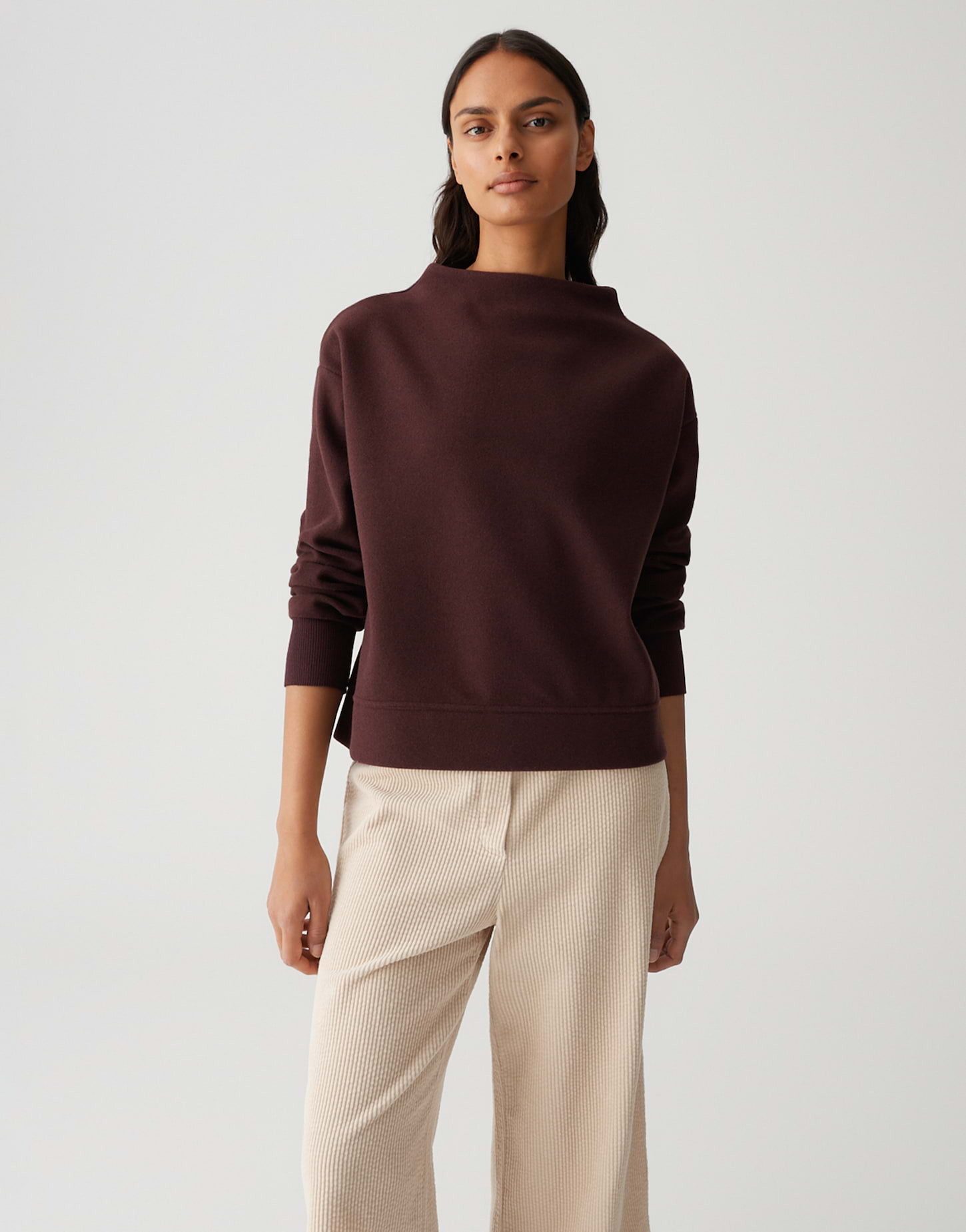 OPUS Sweatshirt GRUGER aus recyceltem Polyester günstig online kaufen