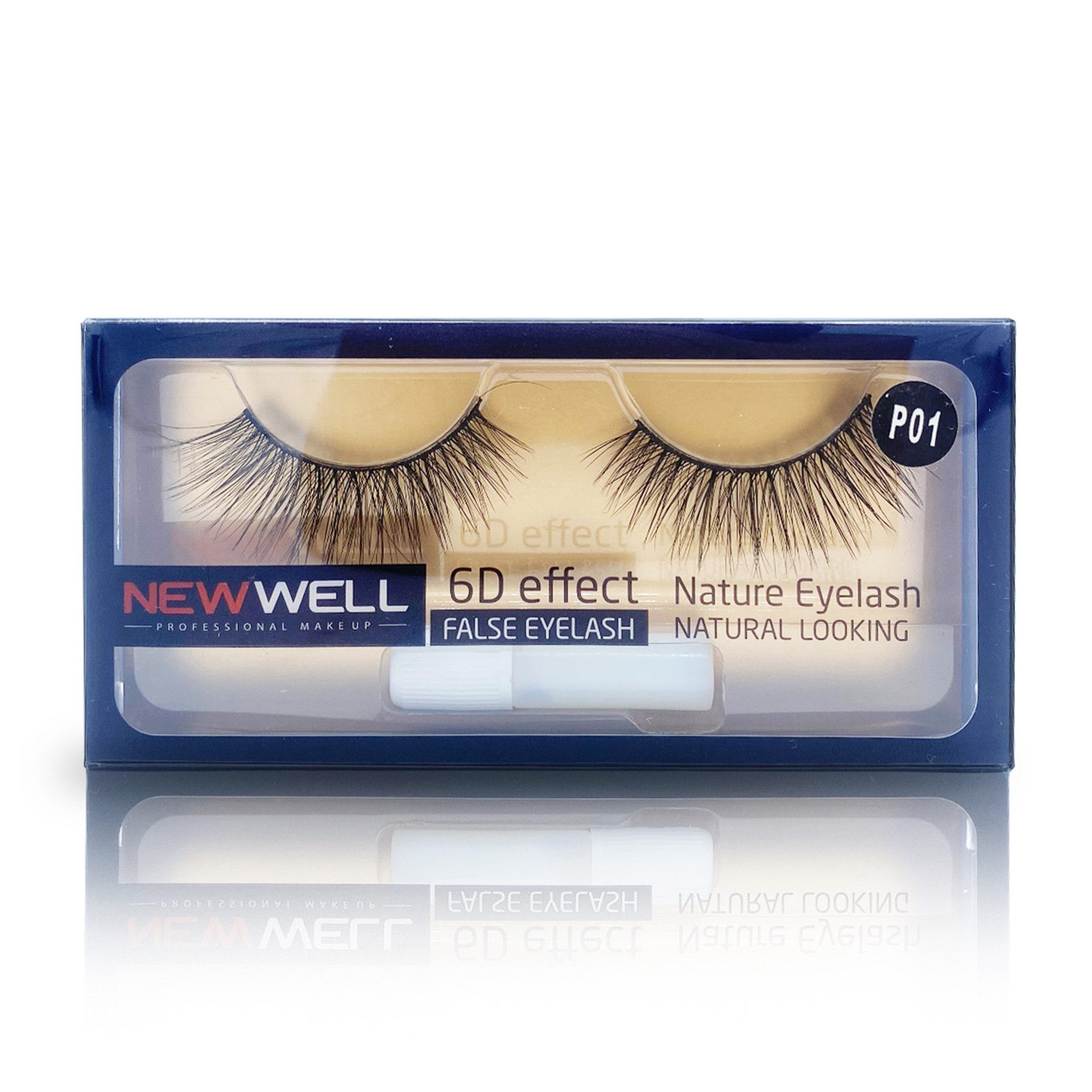 Bandwimpern 6D Effect Natural False Eyelashes