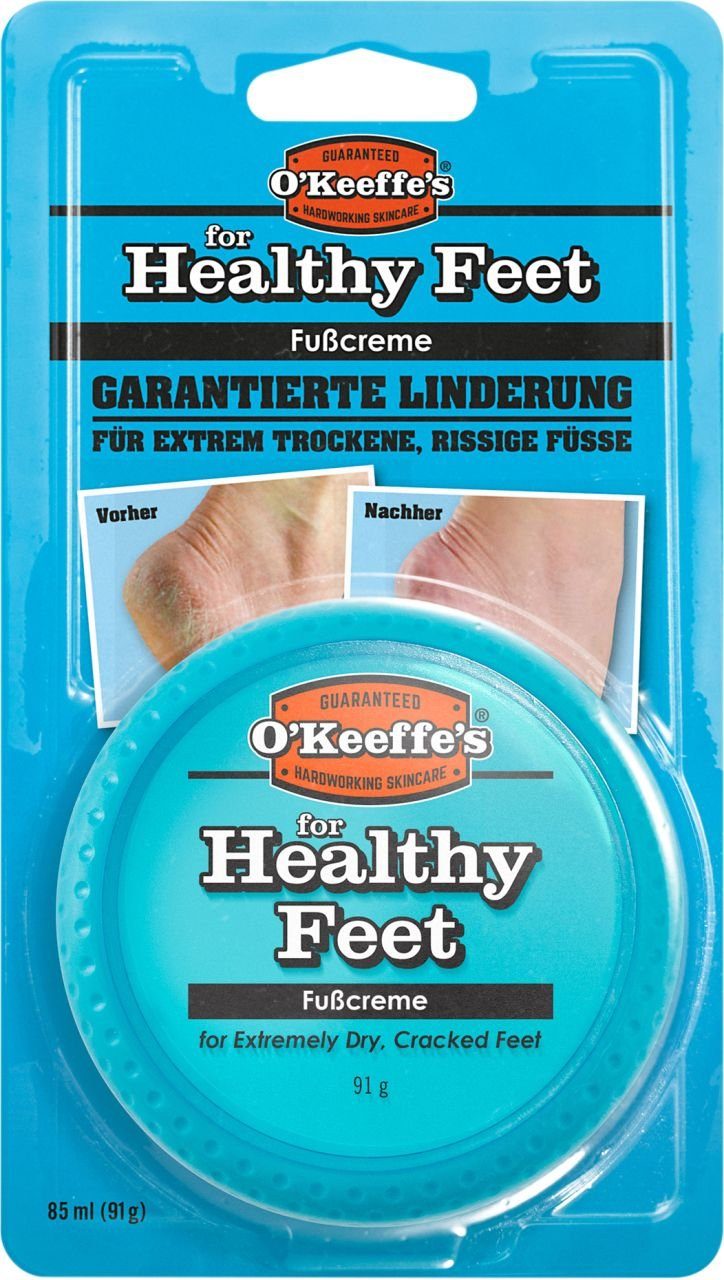g 91 O`Keeffe`s Healthy Feet, O`Keeffe`s Haushaltsschere Fußcreme