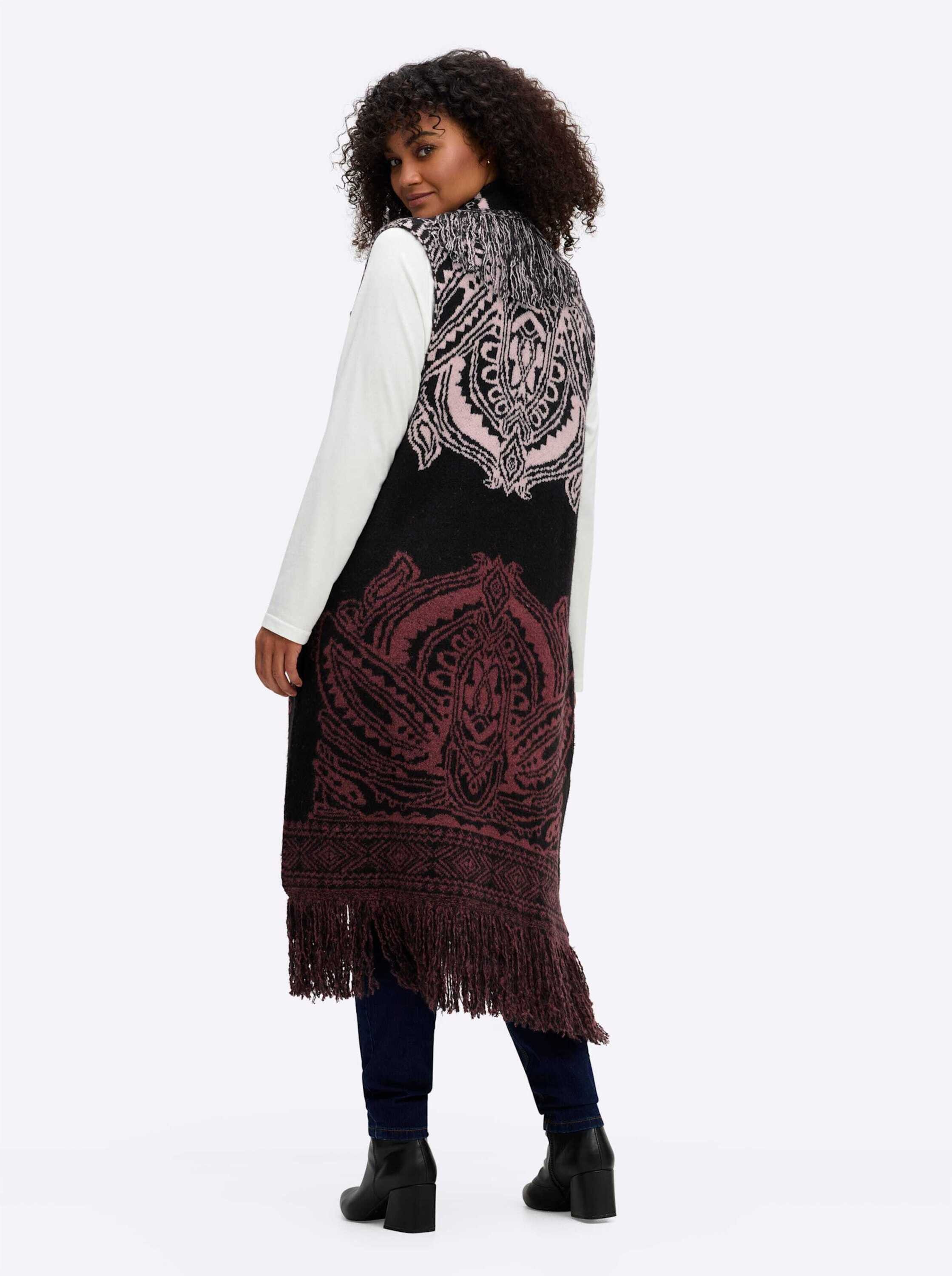 sheego by Joe Browns Jerseyweste Strickweste