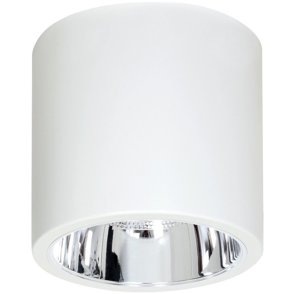 Deckenleuchte Deckenlampe Strahler ohne Leuchtmittel, ROUND, Lampe Esszimmer Metall Licht-Erlebnisse Weiße Spot DOWNLIGHT
