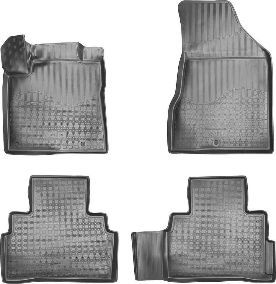 RECAMBO Passform-Fußmatten CustomComforts (4 St), für Nissan Murano, Z52 ab  2015, perfekte Passform