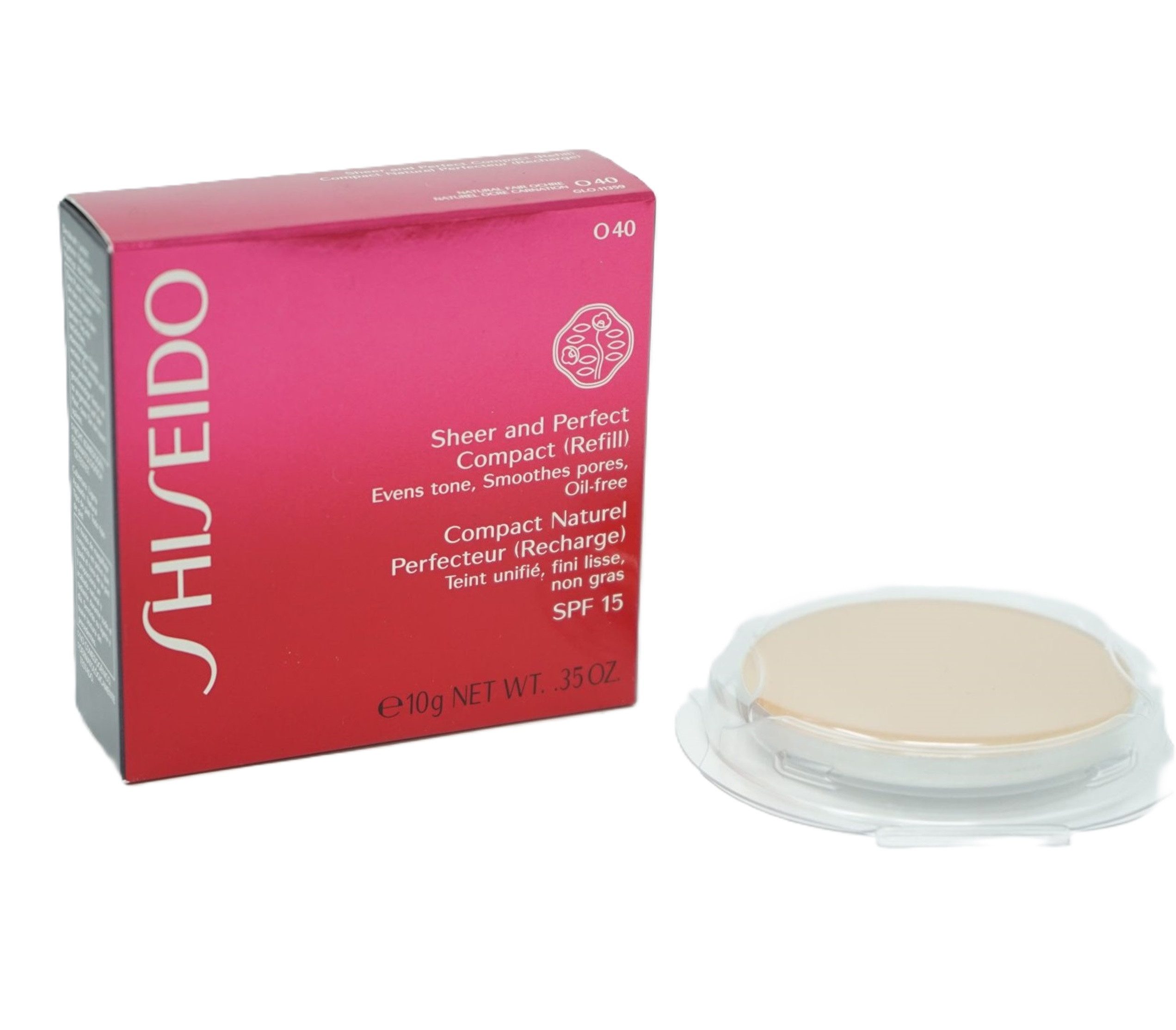 SHISEIDO Make-up Shiseido Sheer and Perfect Compact O40 Natural Fair Ochre