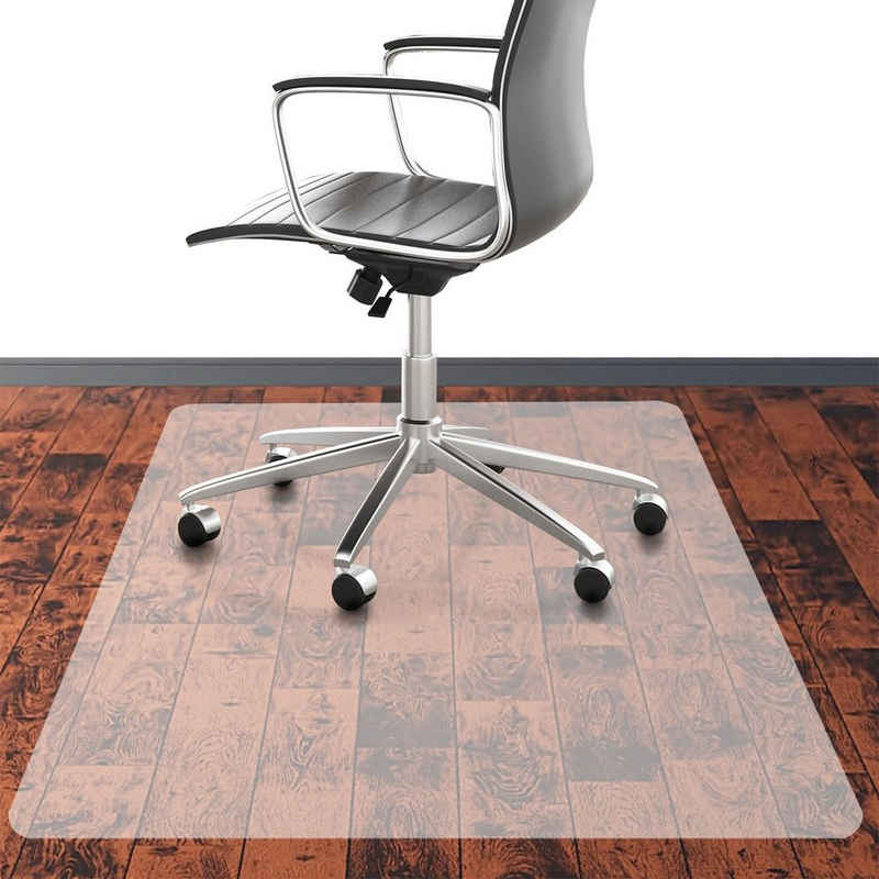 Bodenschutzmatte aus PET - transparente Schutzmatte für Hartböden - 100%  recyclebar - nachhaltige Bürostuhlmatte - 120x120 cm : : Küche,  Haushalt & Wohnen