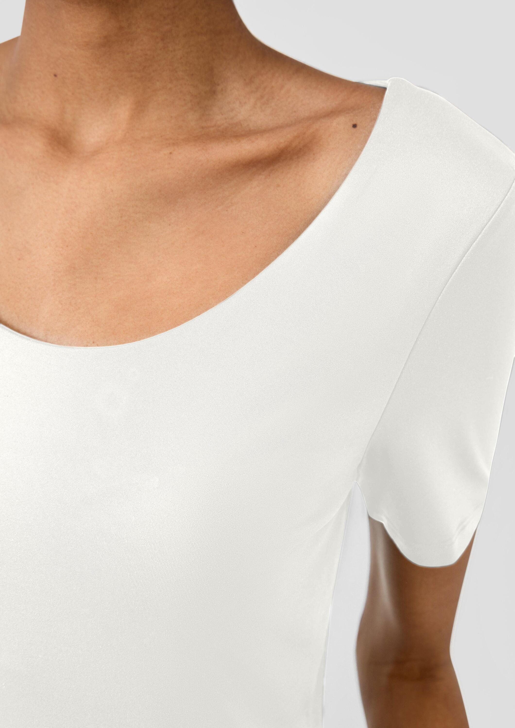 QS Kurzarmshirt T-Shirt Polyamid-Shirt – Bild 4 von 5
