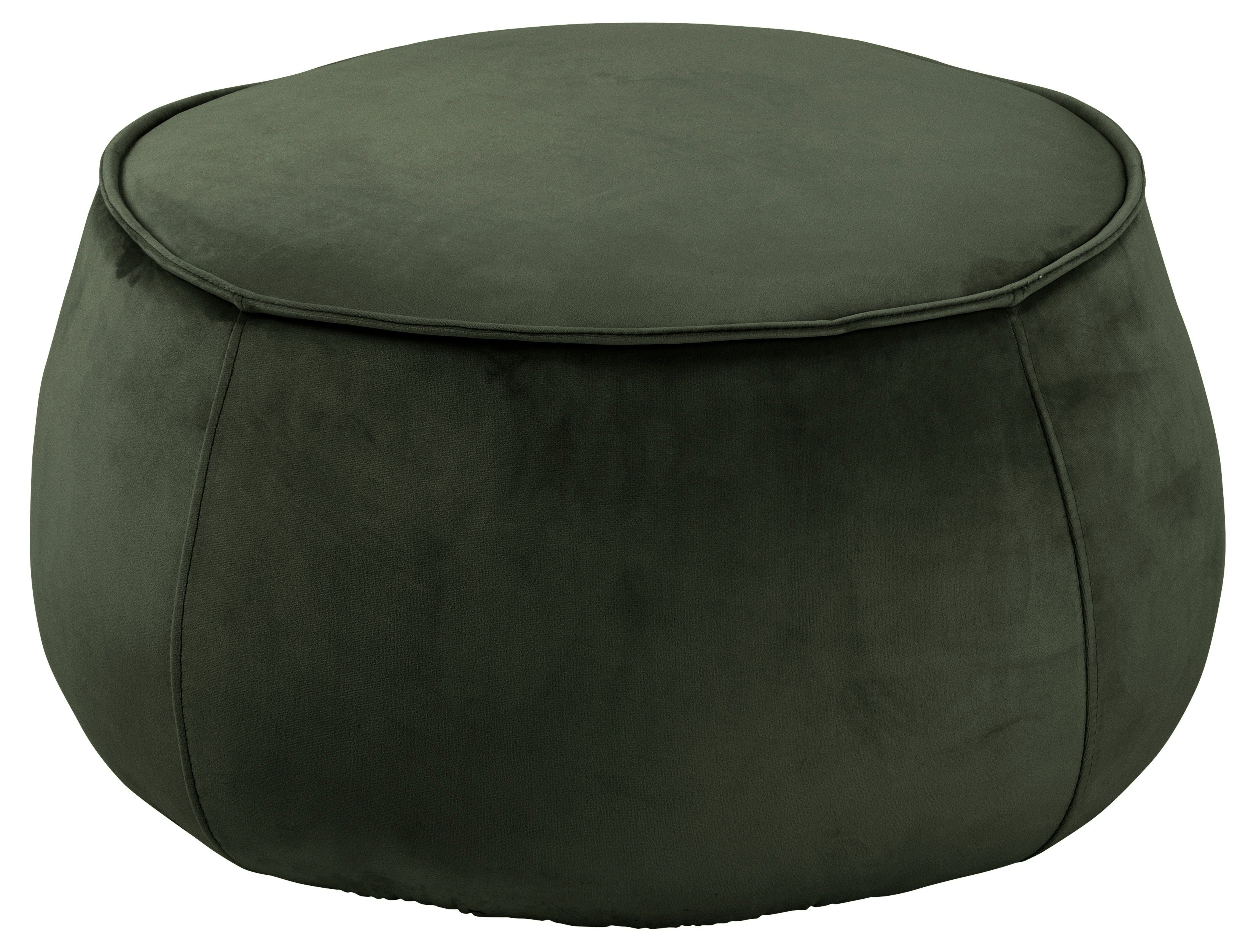 ebuy24 Pouf »Mollar Hocker, Pouf V1 Ø60 cm grau dunkelgrün.« online
