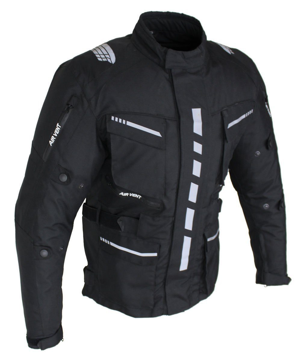 Alpha Speeds Motorradjacke Herren Motorrad Textil Jacke Biker wasserdicht J günstig online kaufen