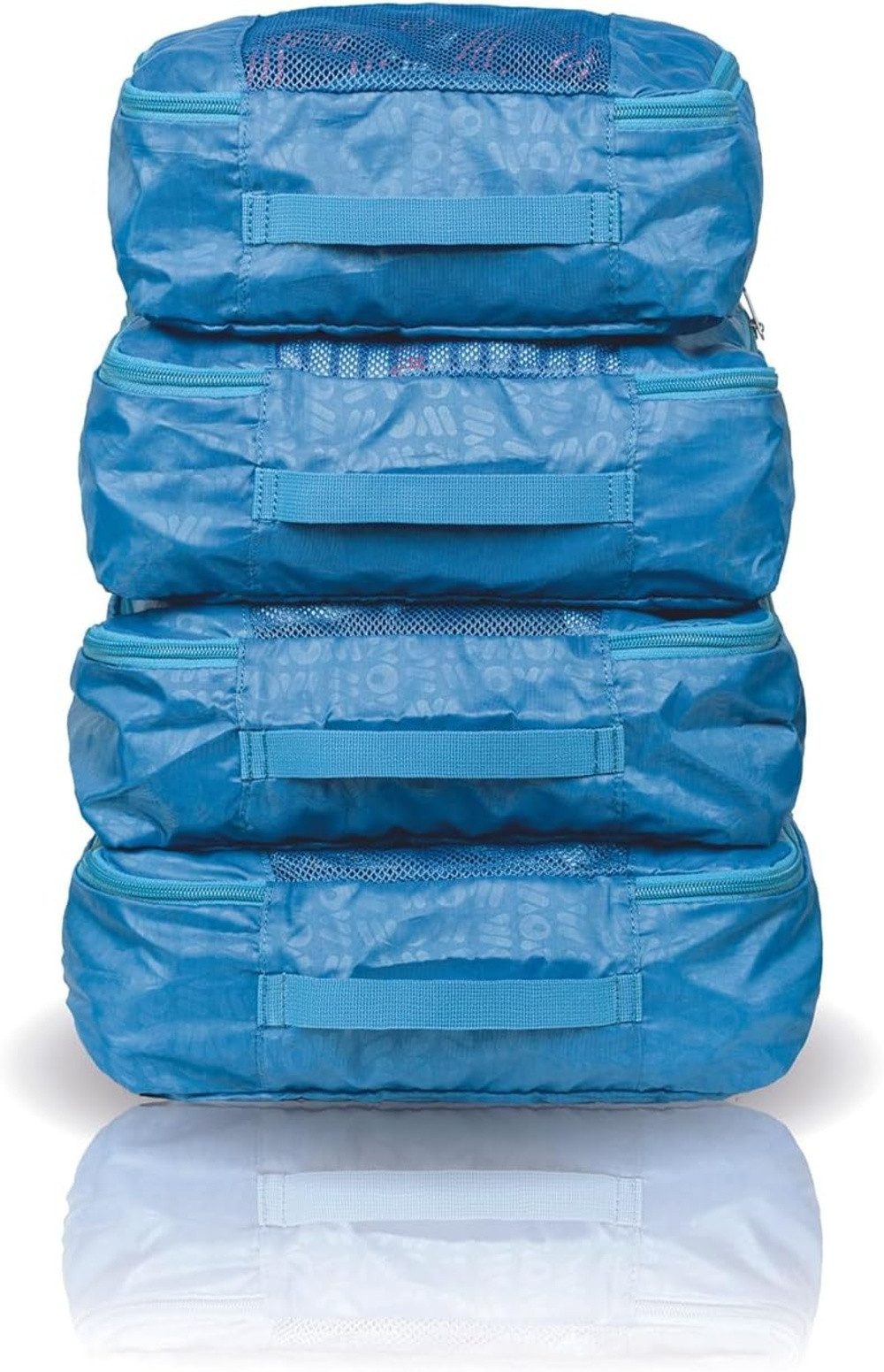 WOW people Kofferorganizer Packwürfel Set (4-tlg., mit Kompression), für Schranktrolley, Rucksack & Koffer