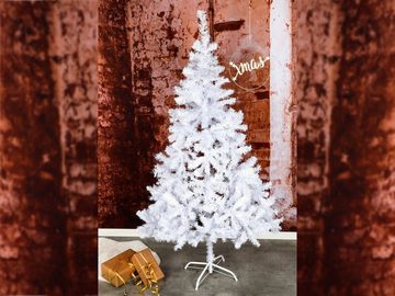 Gravidus Künstlicher Weihnachtsbaum Künstlicher Weihnachtsbaum Weiß Kunststoff 180cm