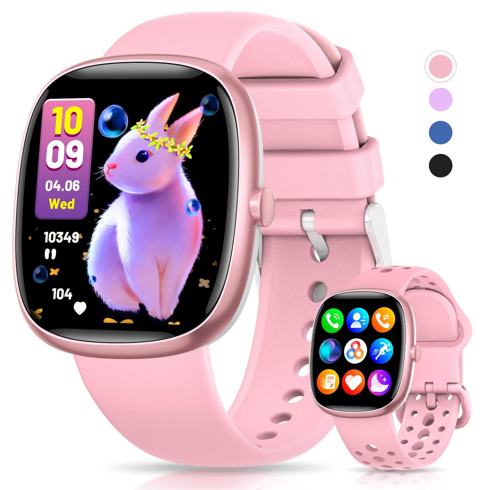 2025 Smartwatch Kinder,Kinder Geschenke für Jungen Mädchen 5-16 Jahren Smartwatch