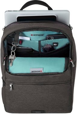 Wenger Laptoprucksack MX Reload, grau, für Laptops bis 14-Zoll und 10-Zoll Tabletfach