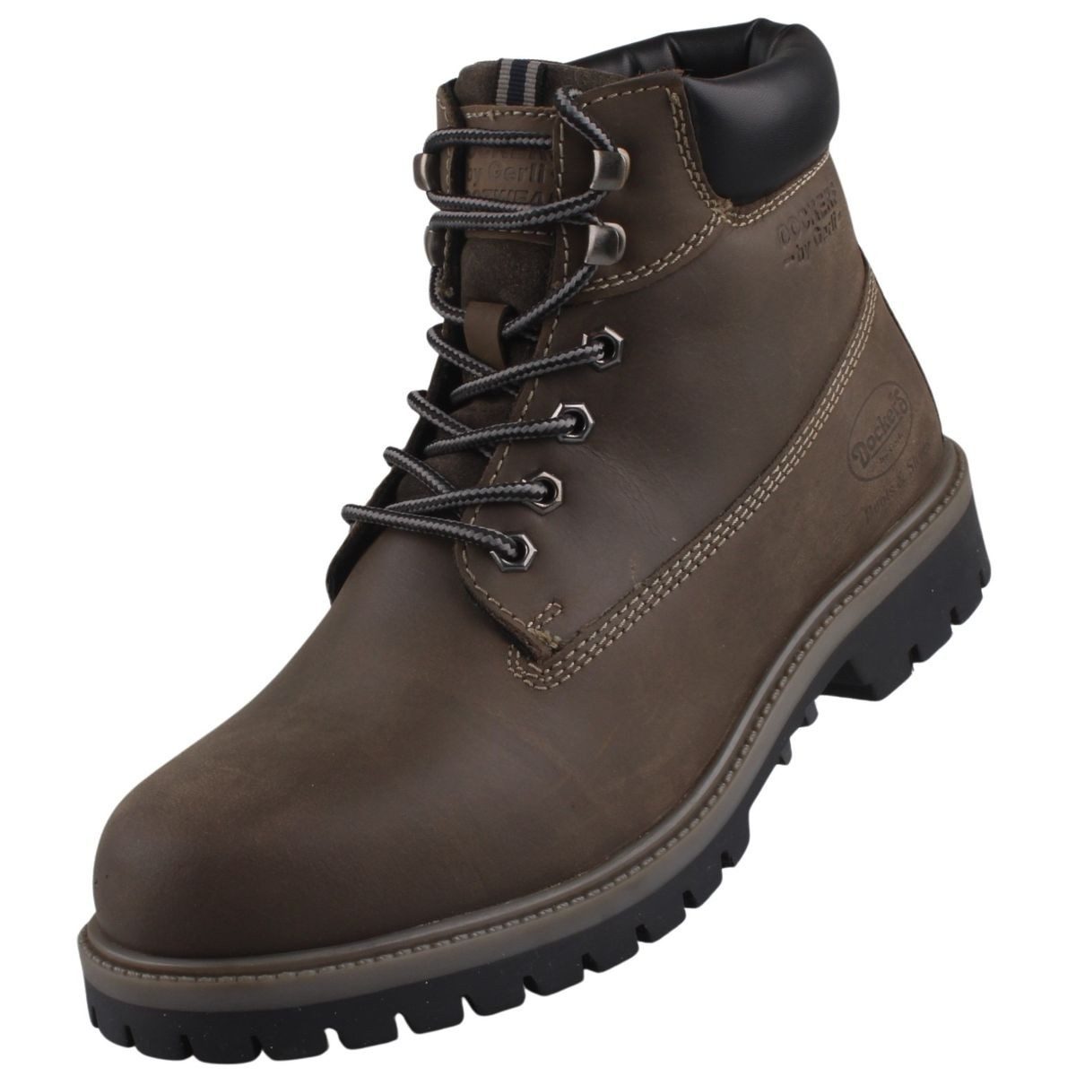 Dockers by Gerli 53AX003-400220 Stiefel Herren-Wanderboot aus Leder