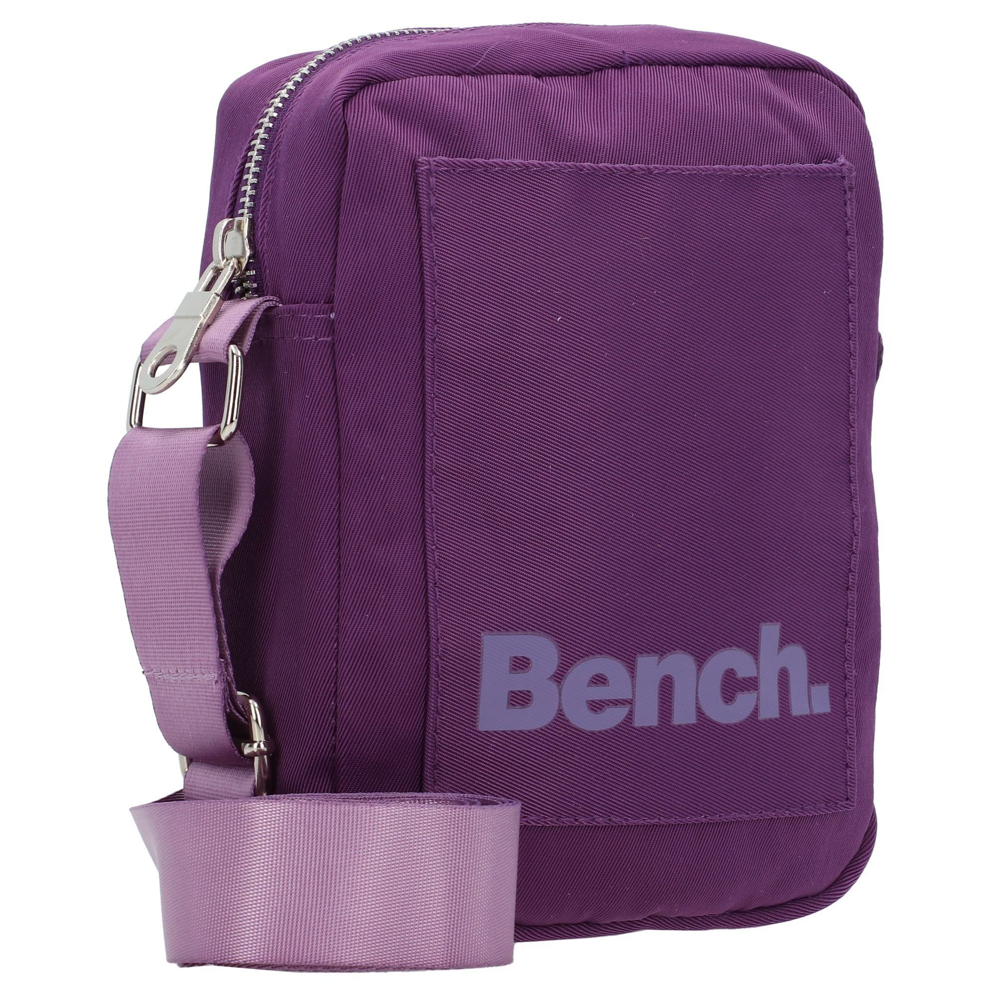 Bench. Umhängetasche city girls, violett Nylon
